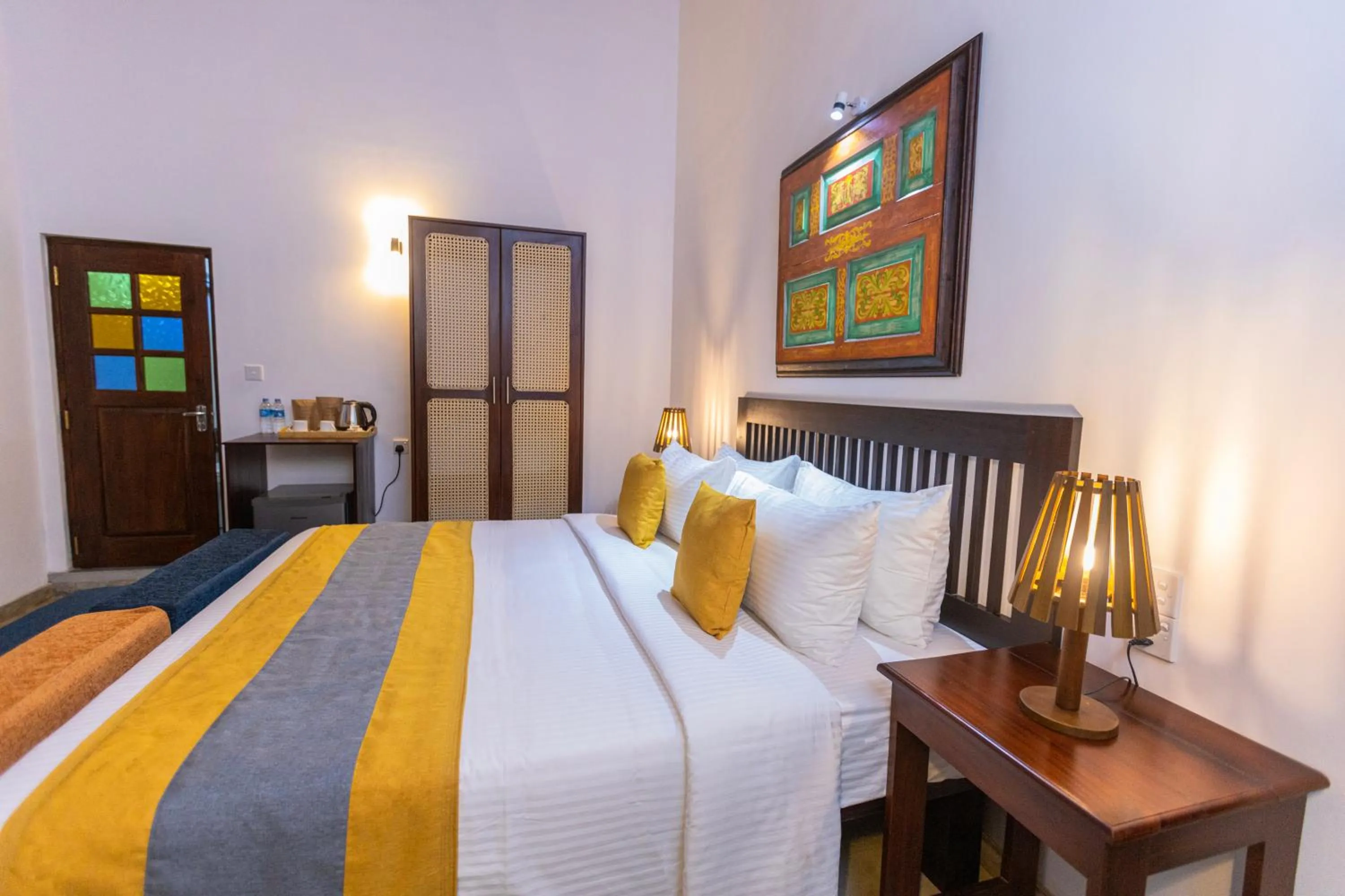 Bed in THE Mangrove cave Hotel