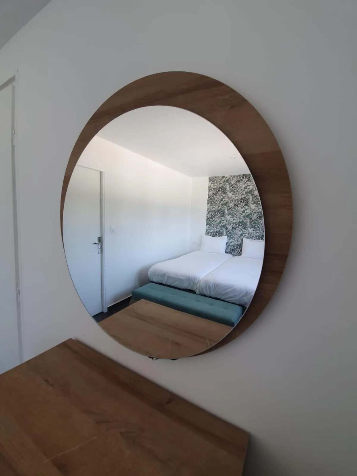 Bed in Hôtel Parc Les Cigognes - Albé