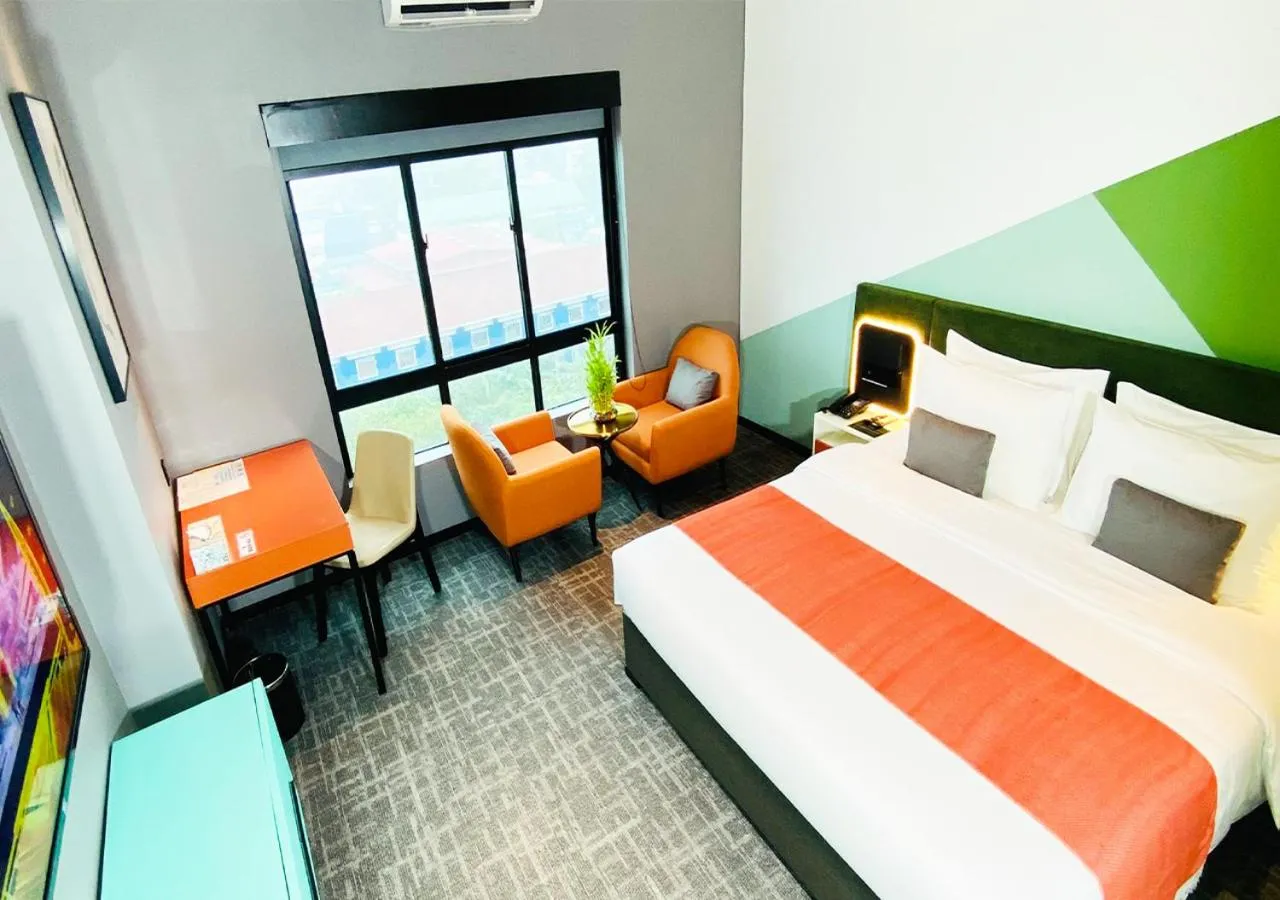 Bed in Siha Treasure Hotel