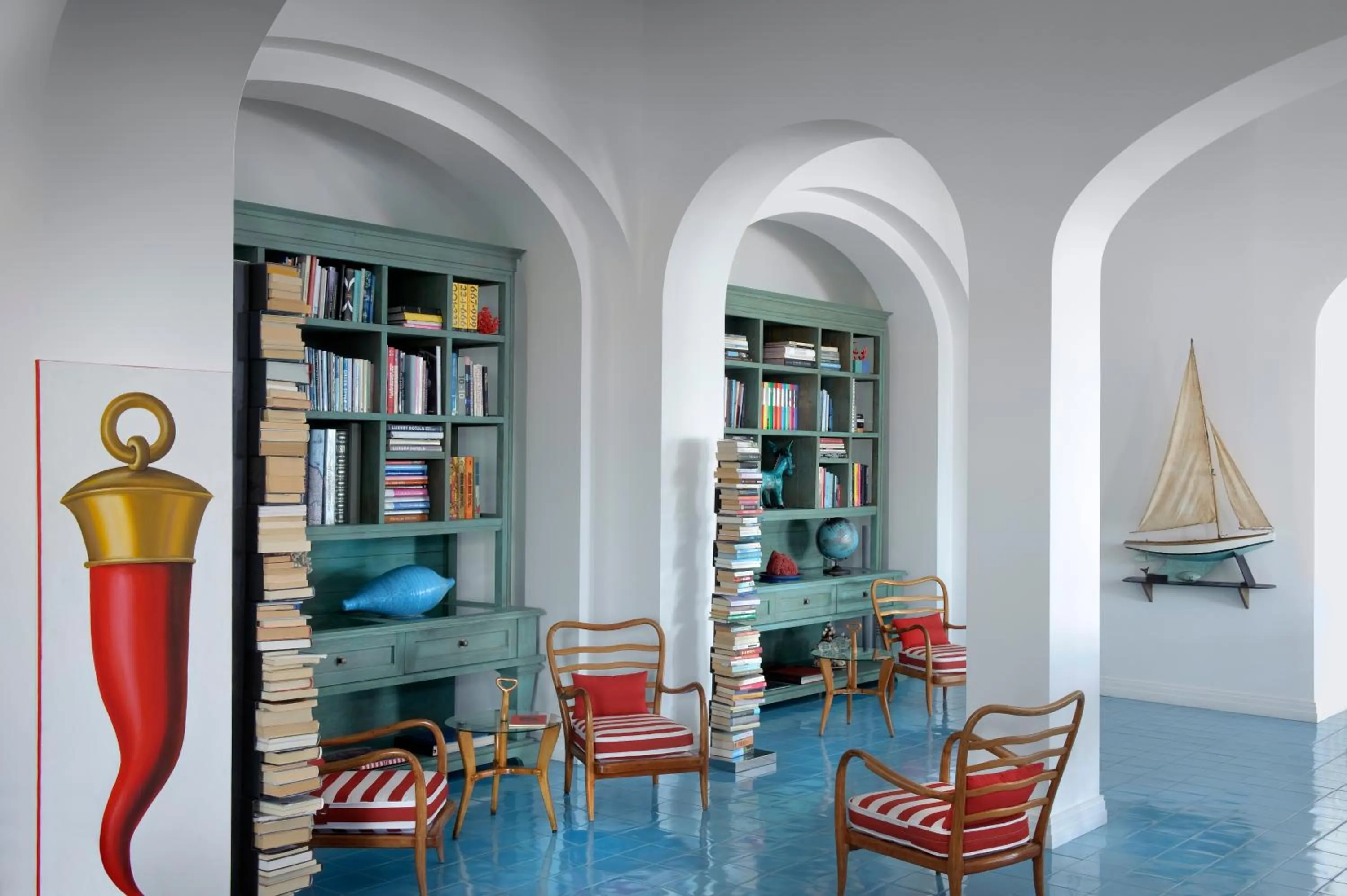 Lounge or bar in Maison La Minervetta