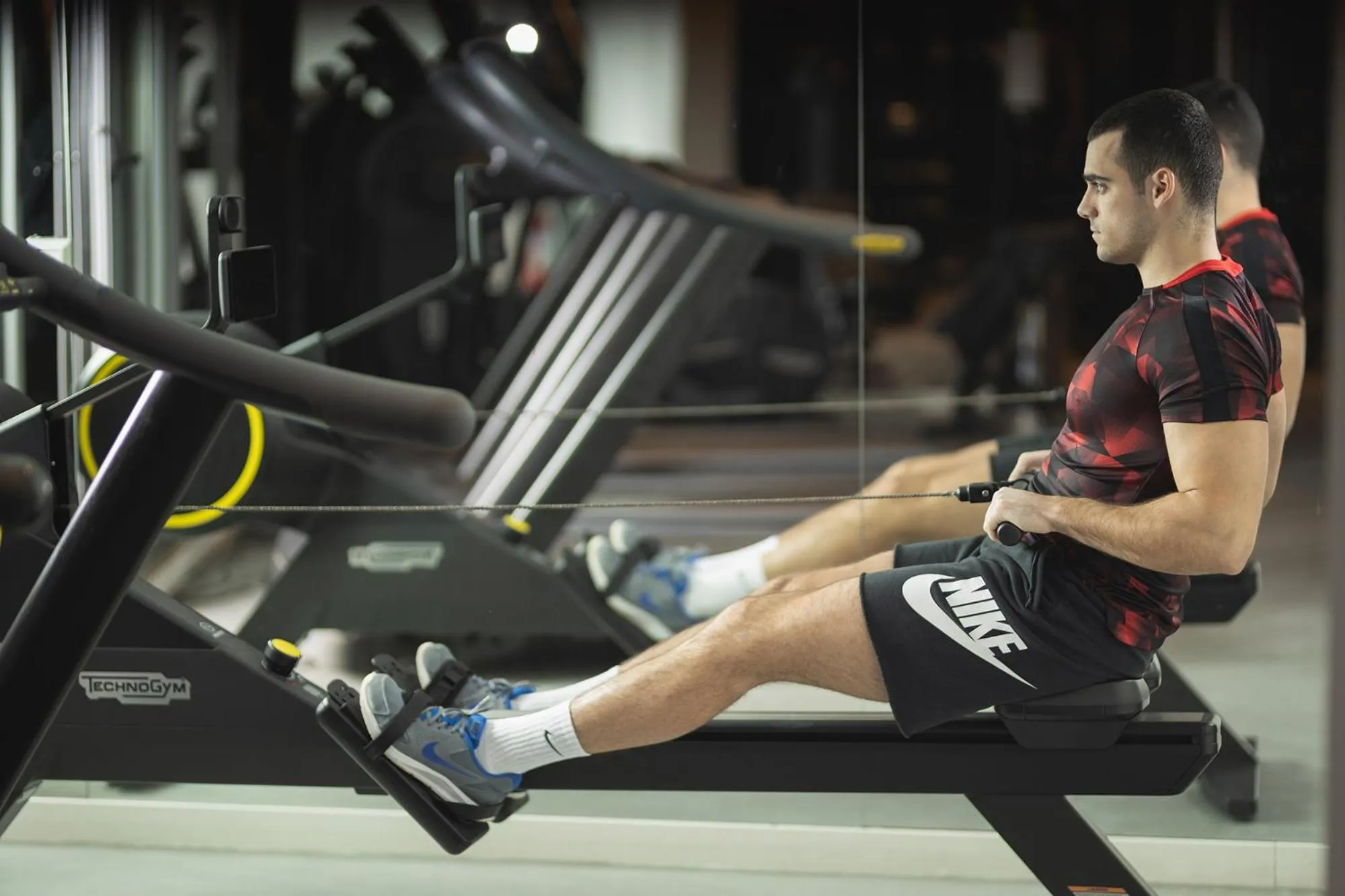 Fitness centre/facilities in Hotel TQ Plaza