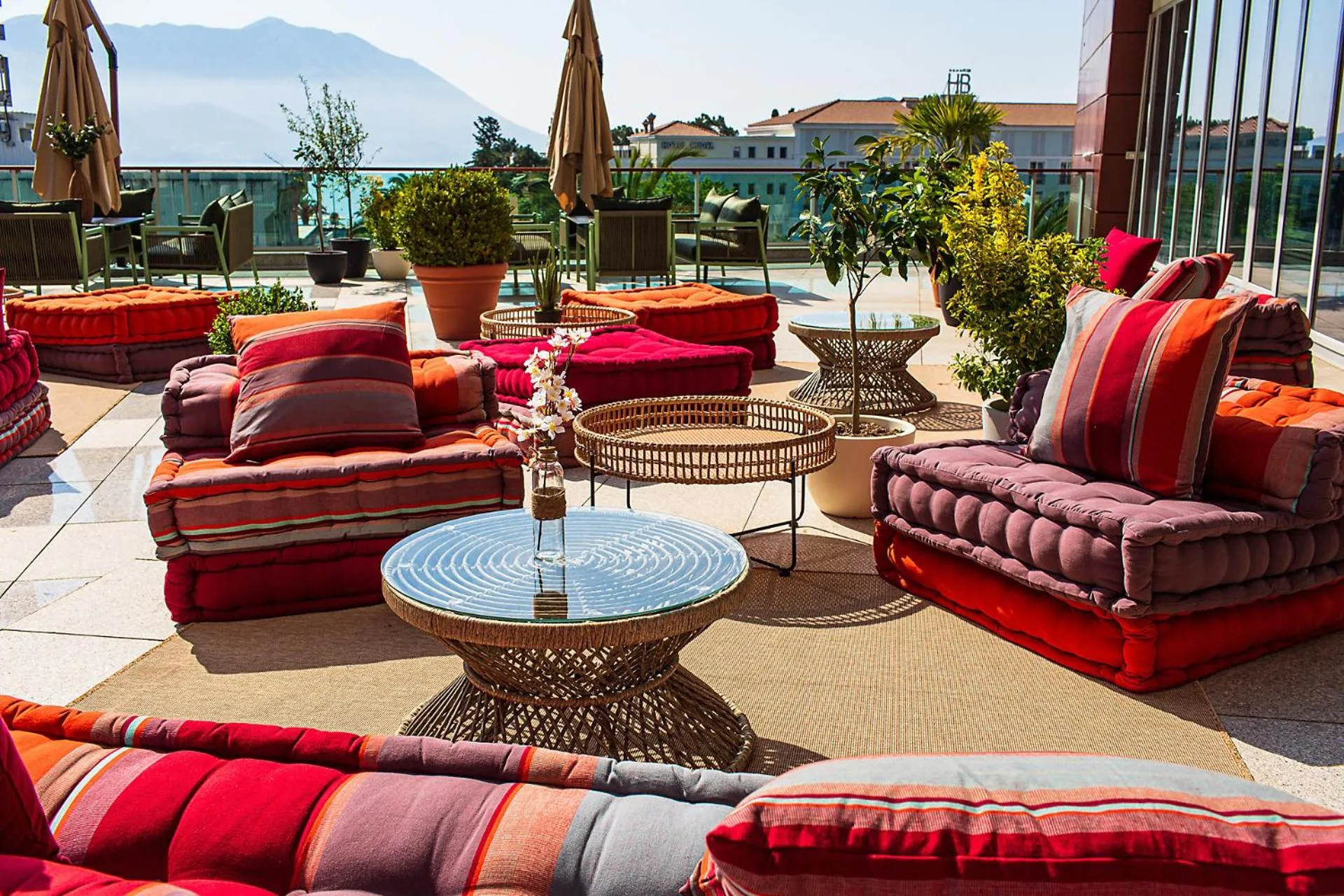 Balcony/Terrace in Hotel TQ Plaza