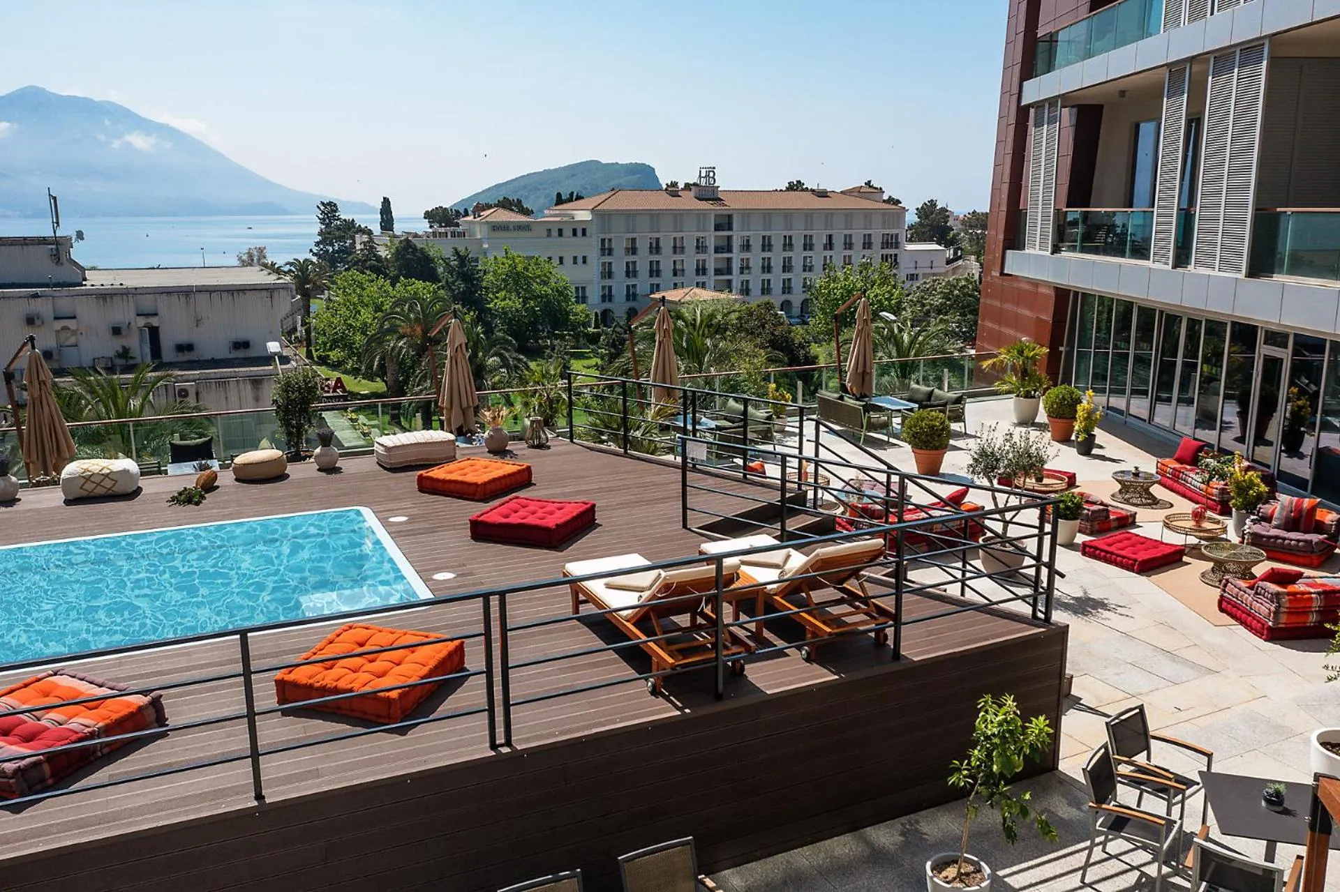 Balcony/Terrace in Hotel TQ Plaza