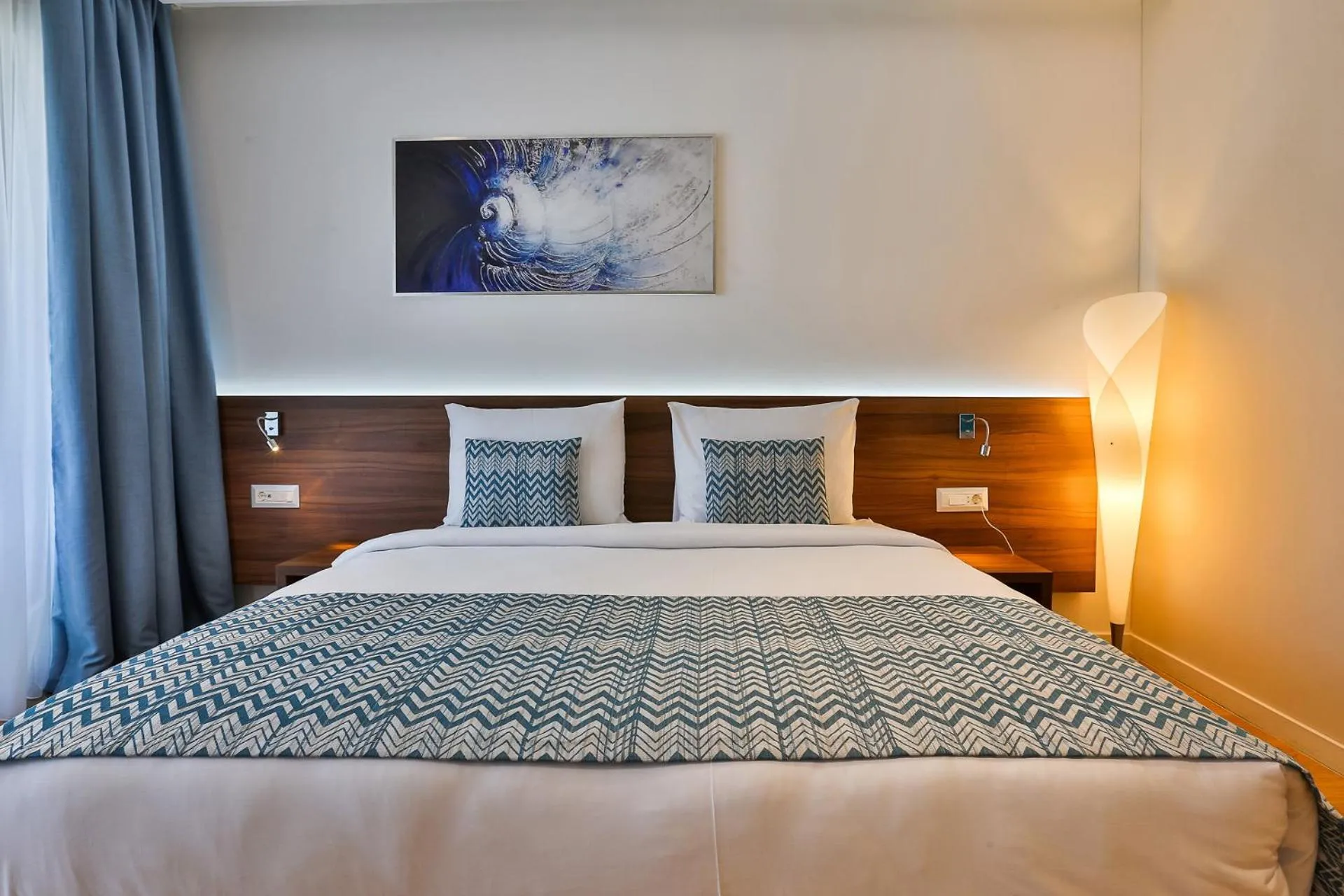 Bed in Hotel TQ Plaza