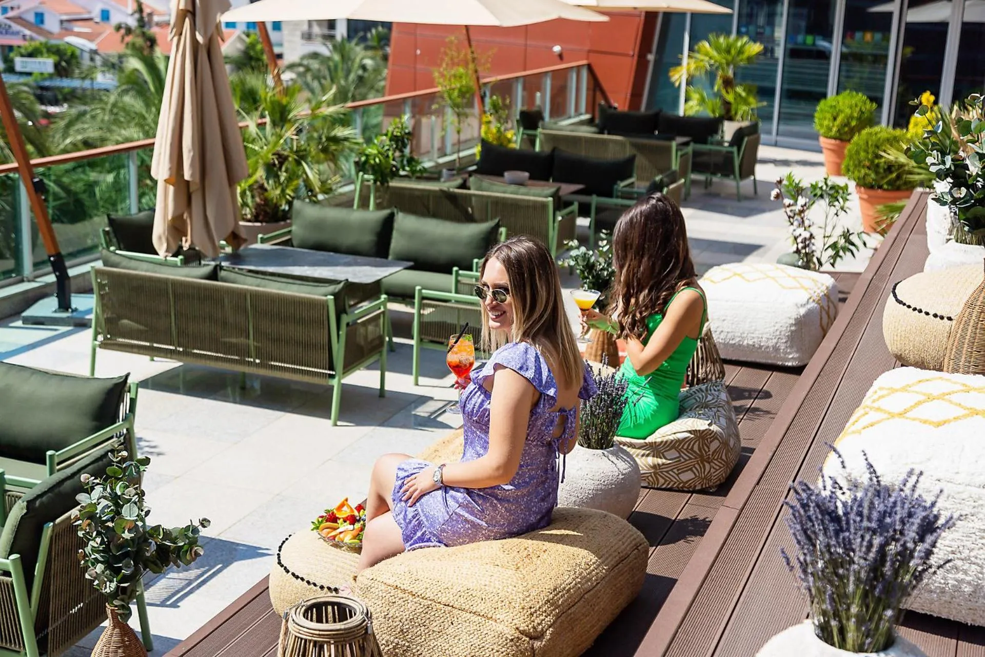 Balcony/Terrace in Hotel TQ Plaza
