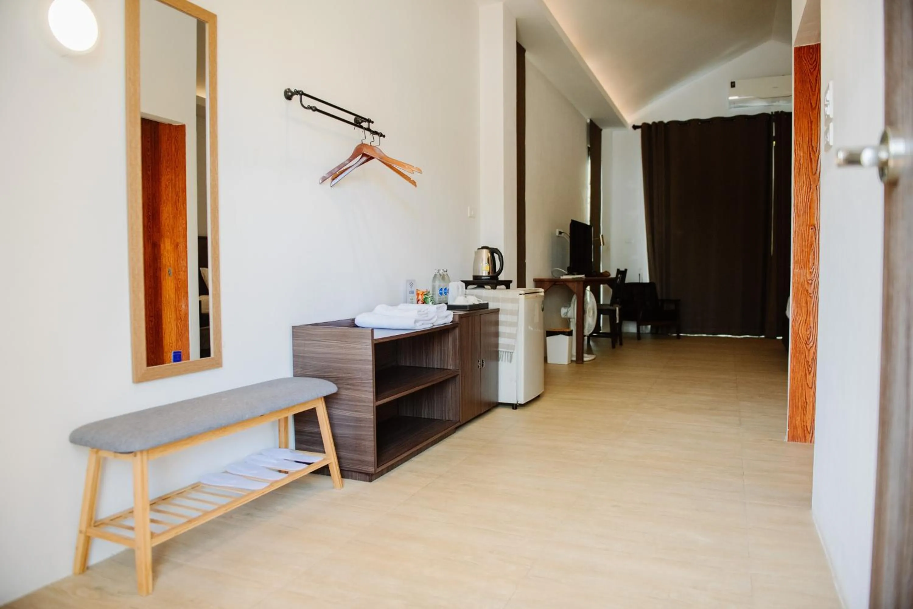 Bedroom in Phorpun Resort Lampang