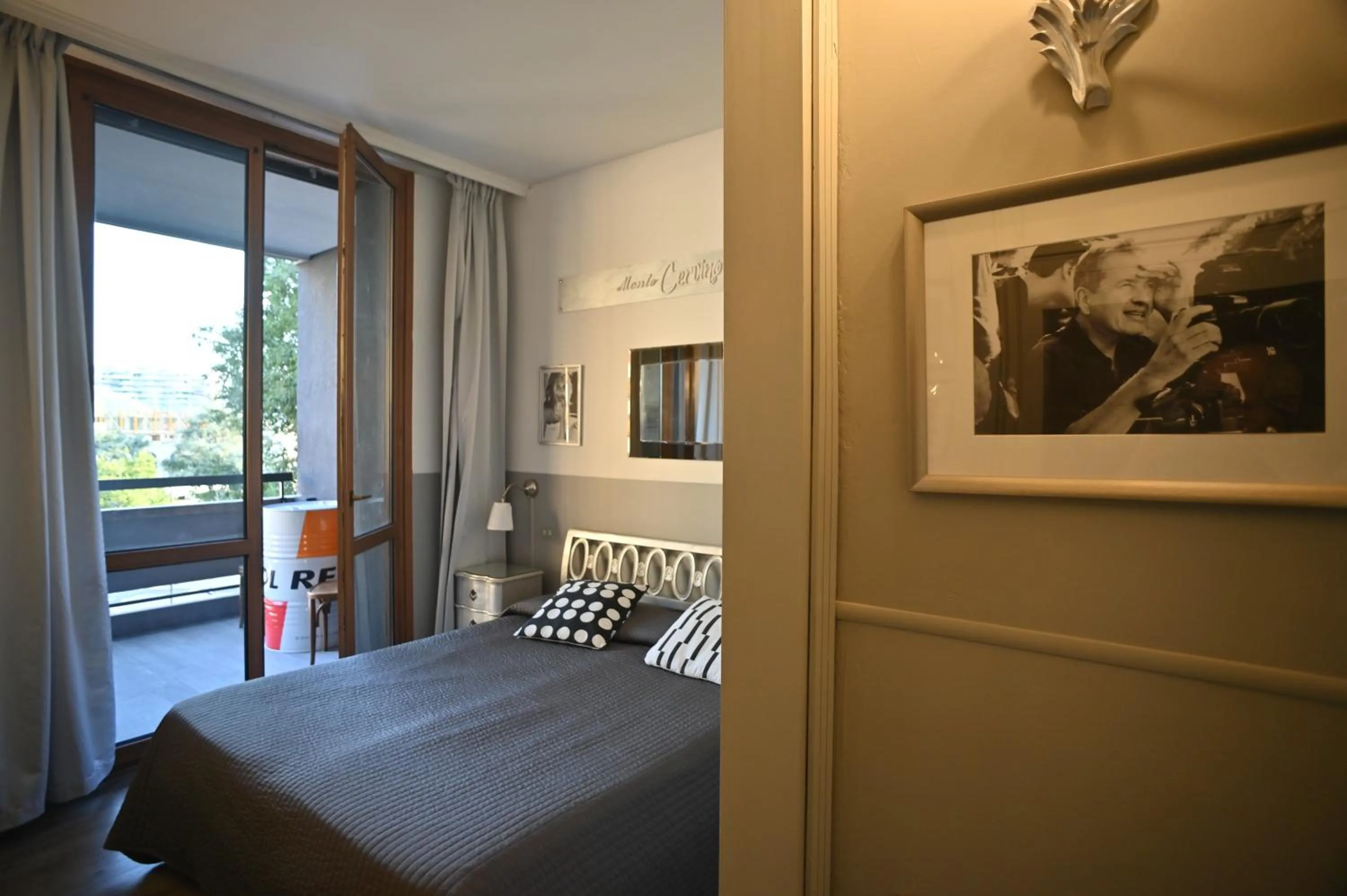 Bed in Admiral Hotel