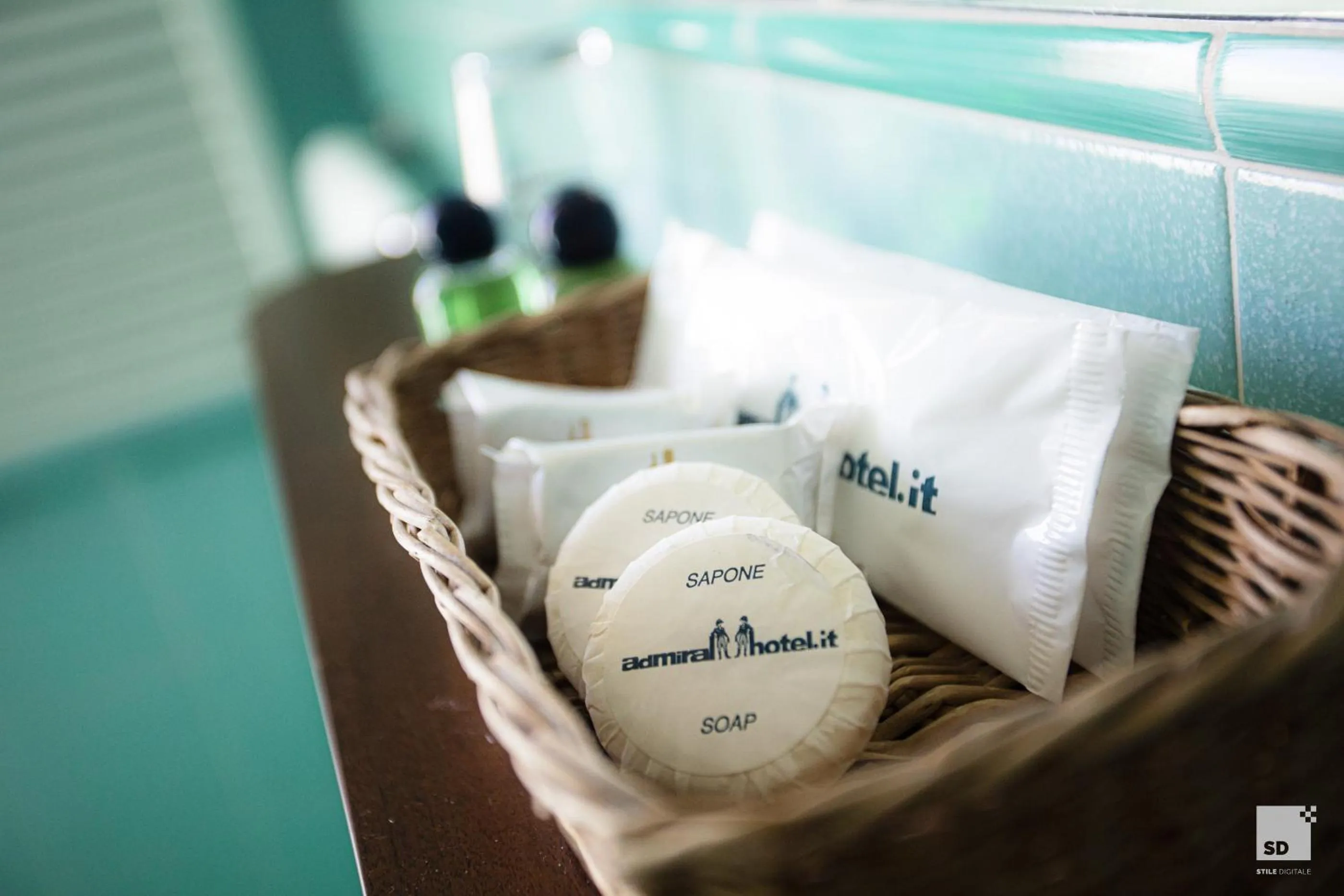 Bathroom in Admiral Hotel