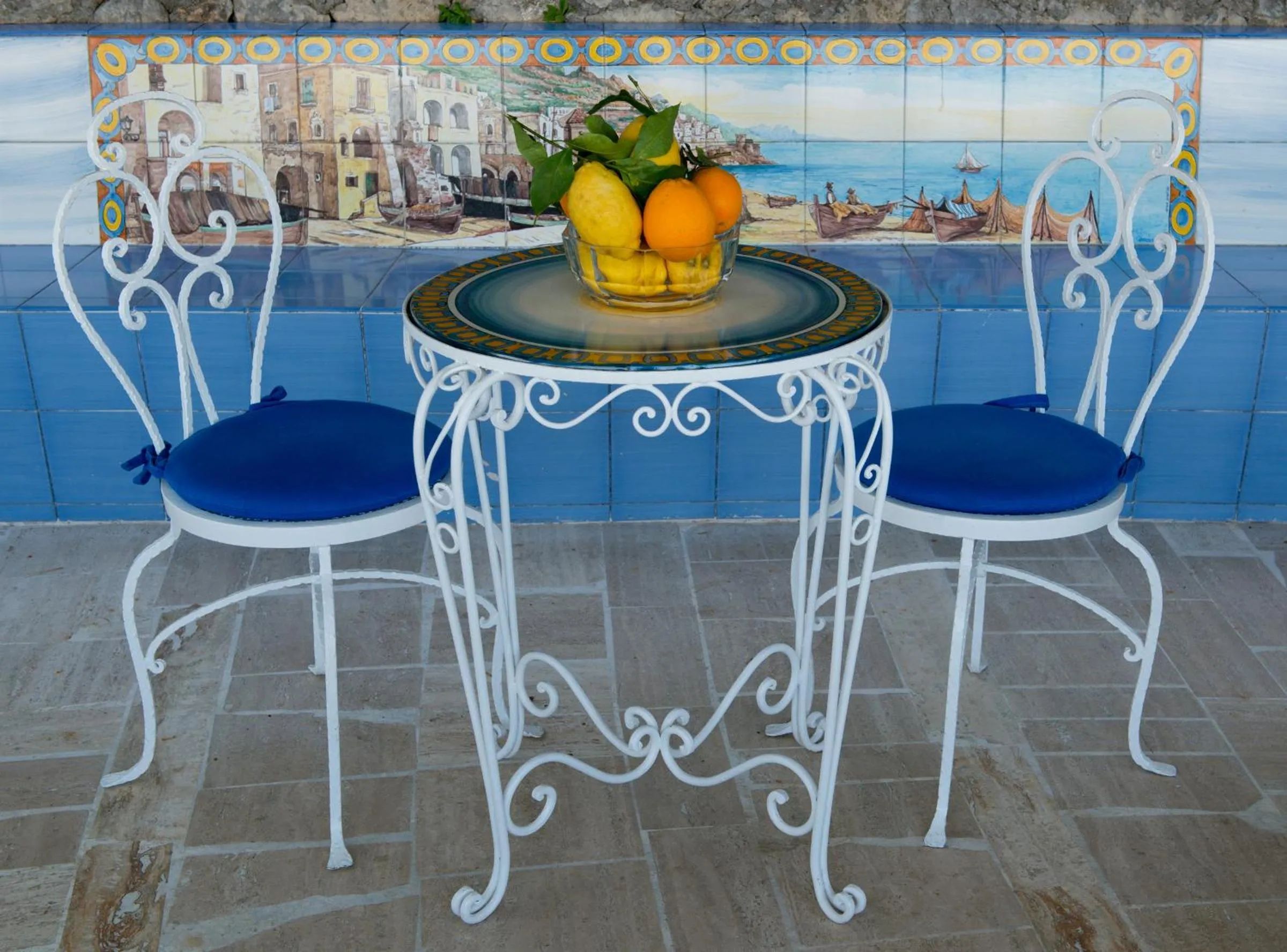 Patio in Hotel Aurora