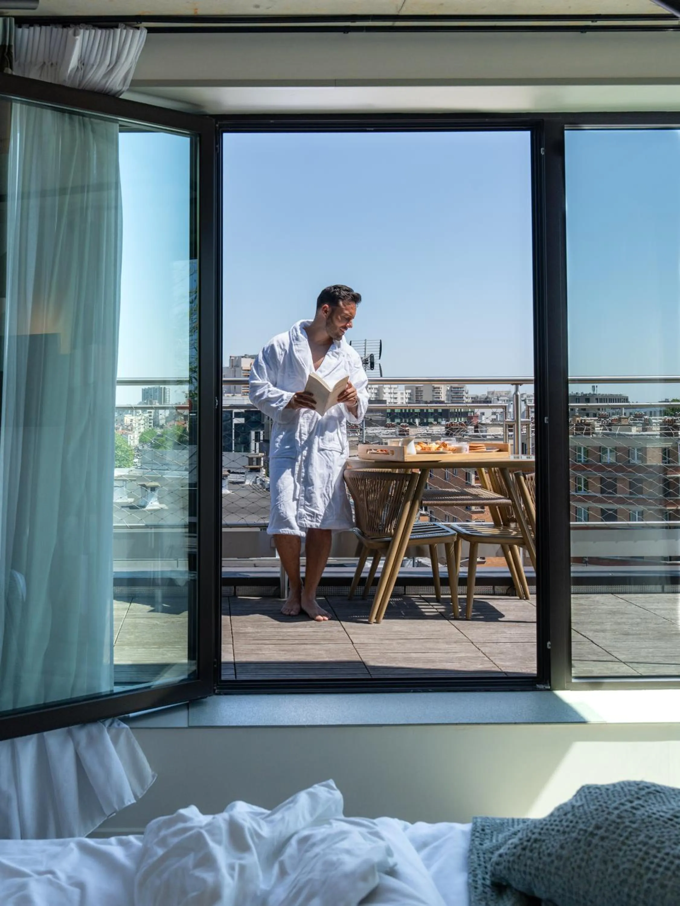 Patio in La Belle Ville