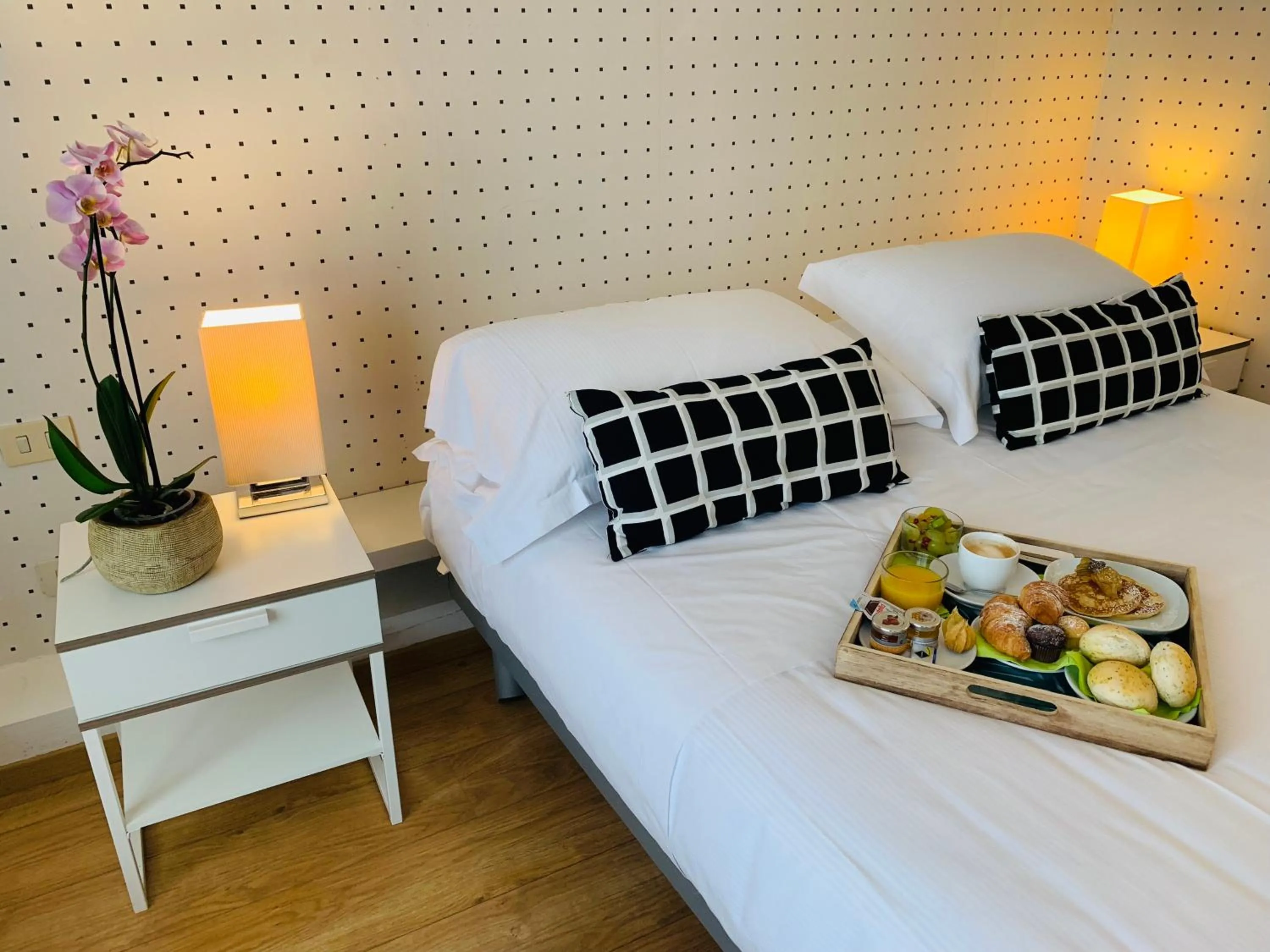 Bed in Hotel Blaise & Francis