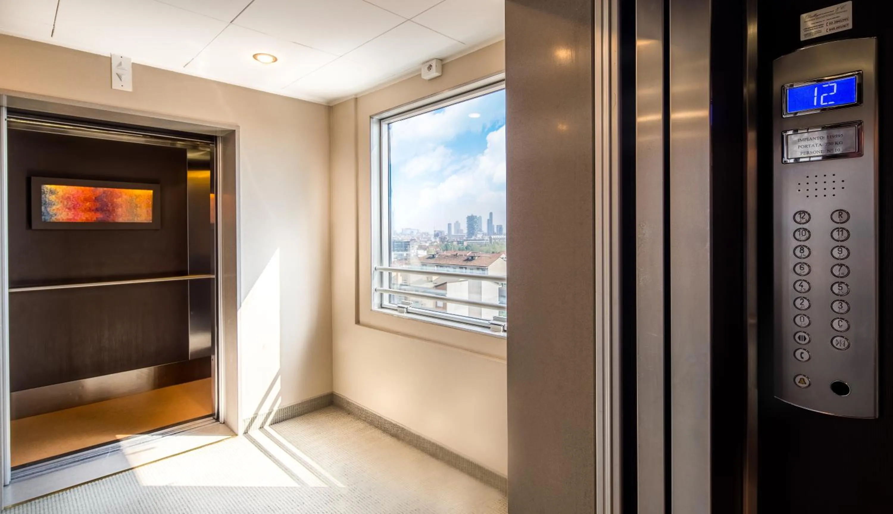 City view in Hotel Blaise & Francis