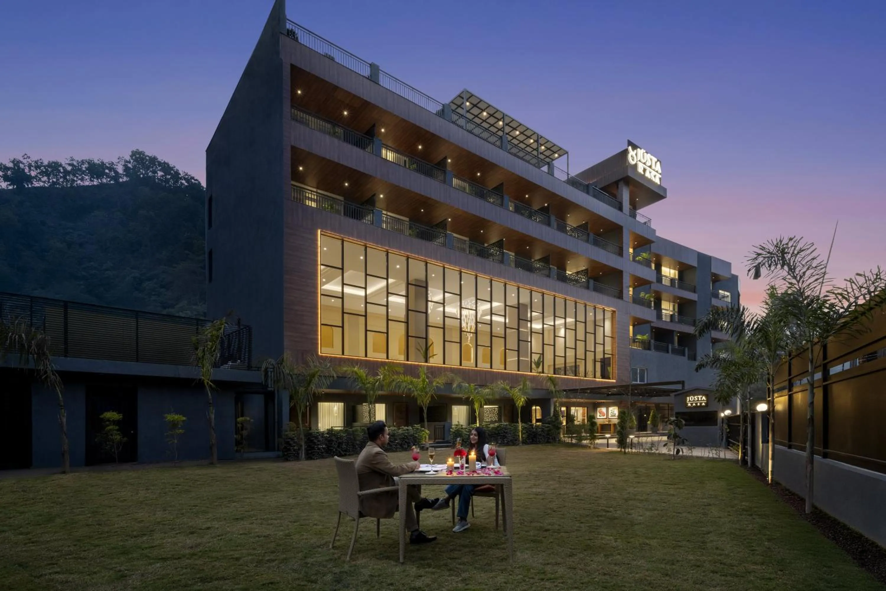 Property building in juSTa Rasa Retreat & Spa Rishikesh