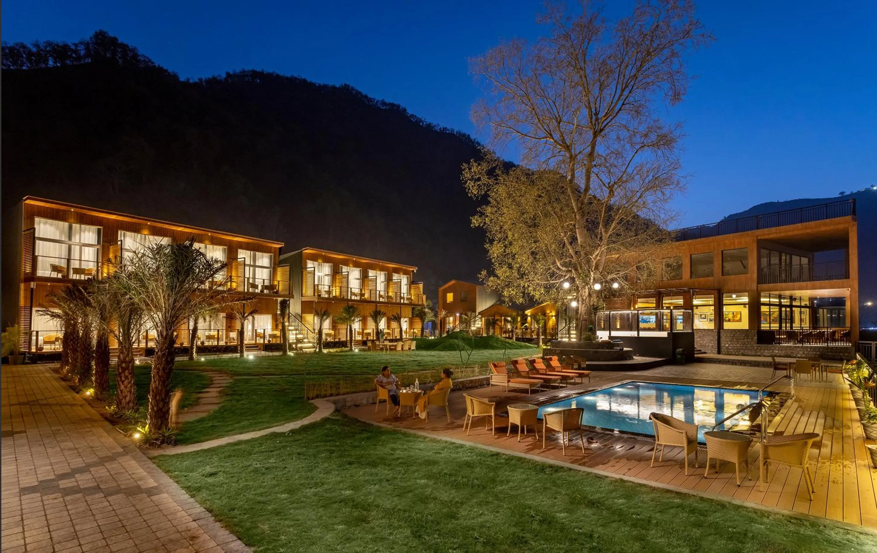 Property building in juSTa Rasa Retreat & Spa Rishikesh