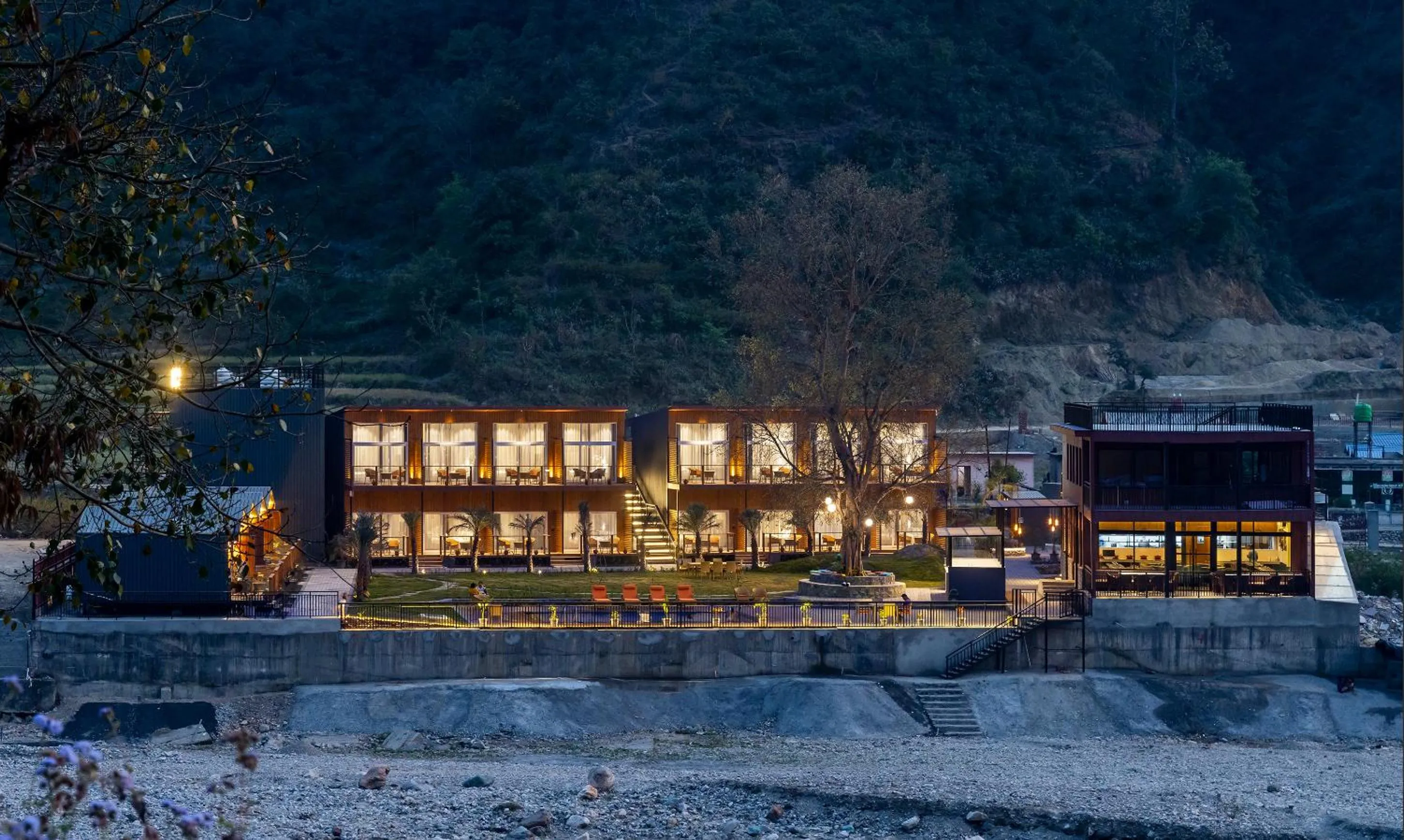 Property building in juSTa Rasa Retreat & Spa Rishikesh