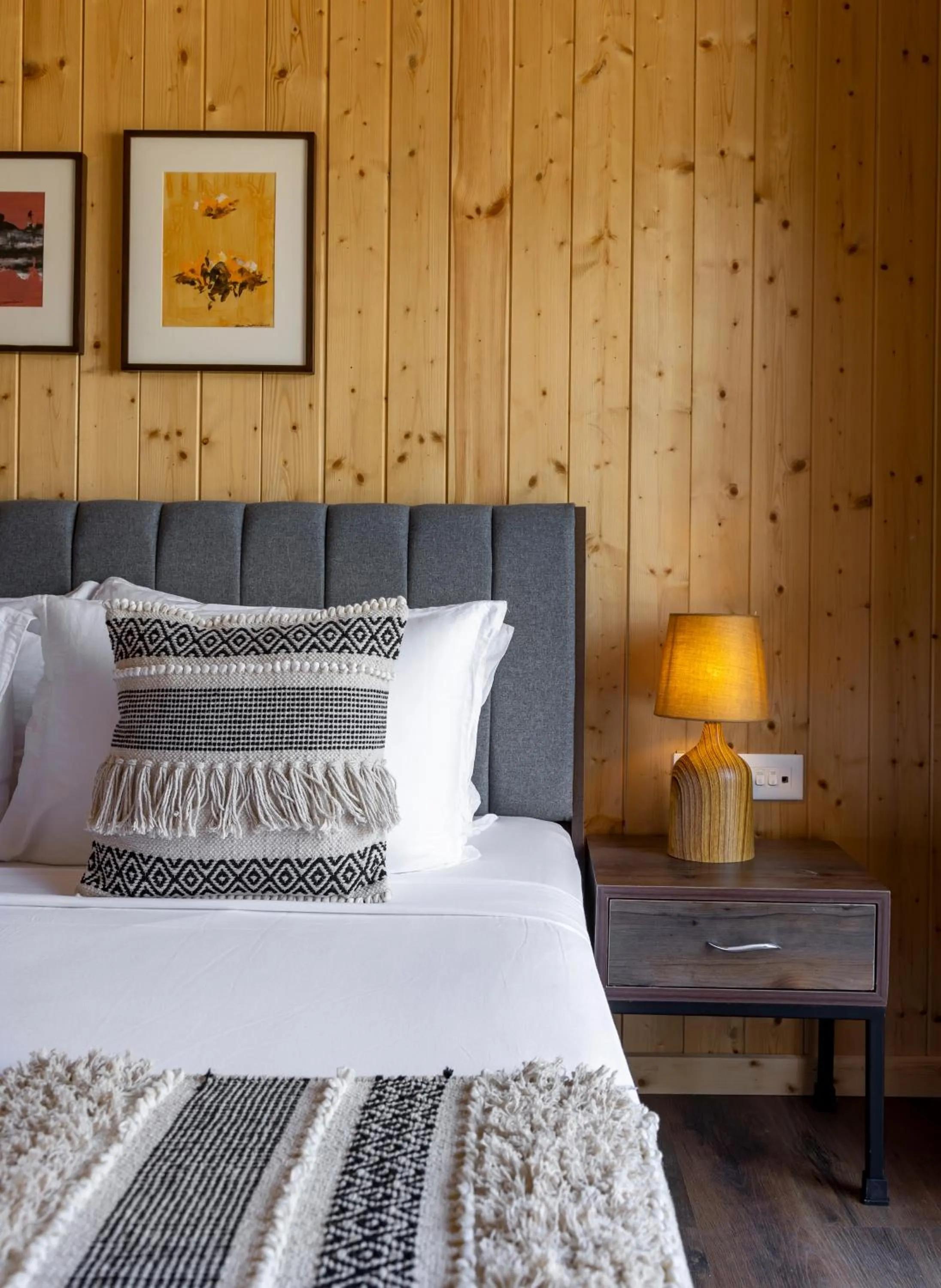 Bedroom, Bed in juSTa Rasa Retreat & Spa Rishikesh