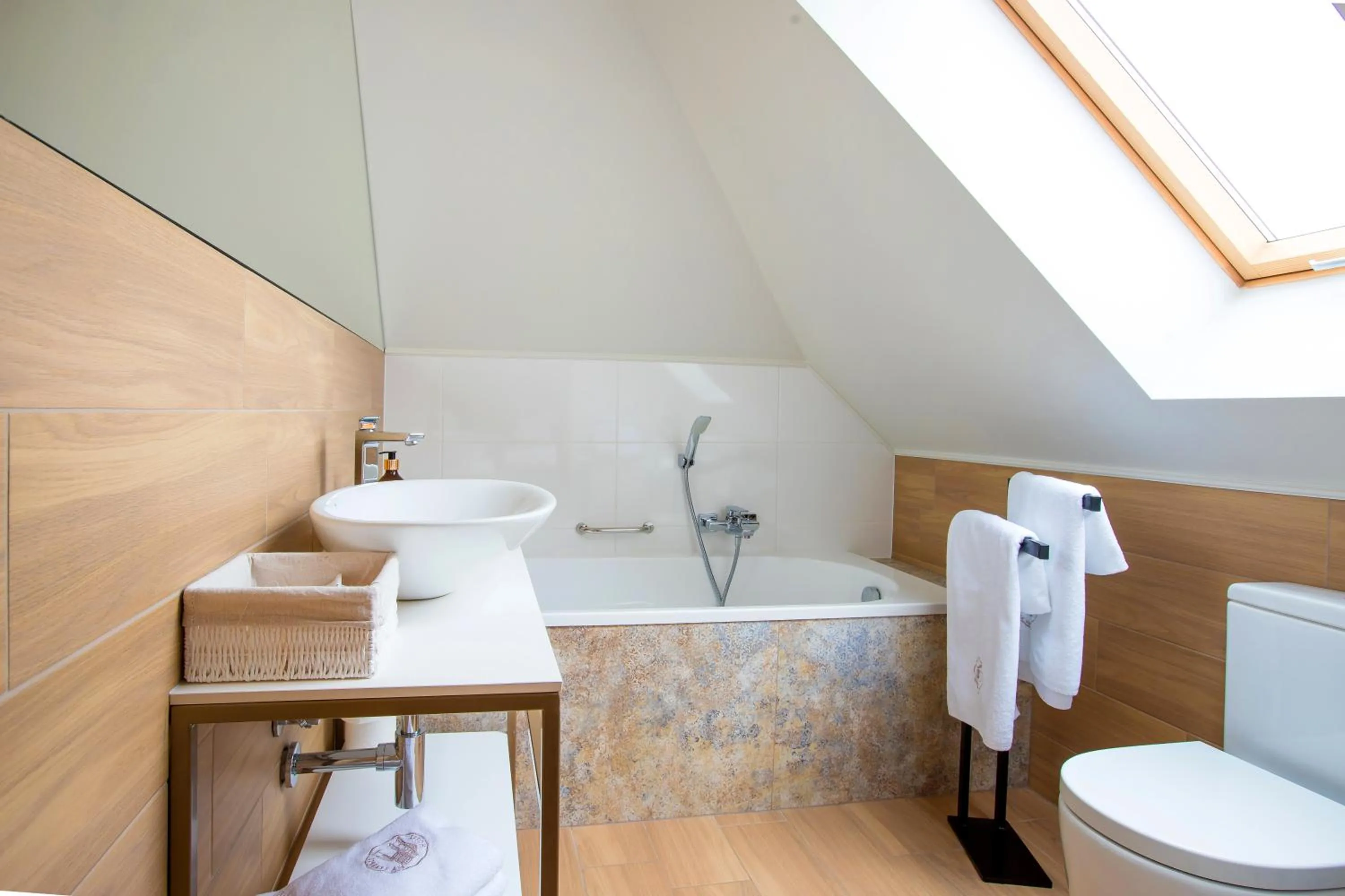 Bathroom in Hotel na Skarpie