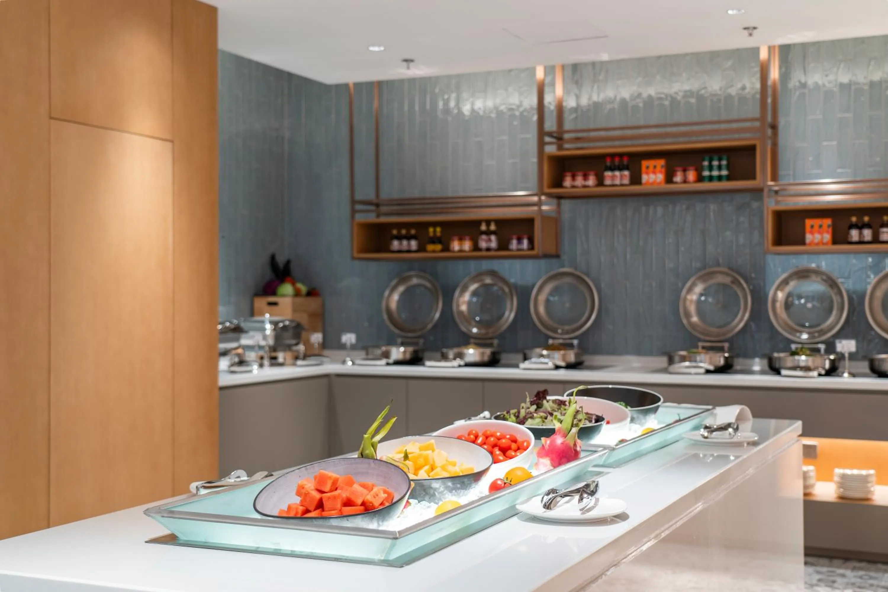 Breakfast in Holiday Inn Express Meishan Dongpo by IHG