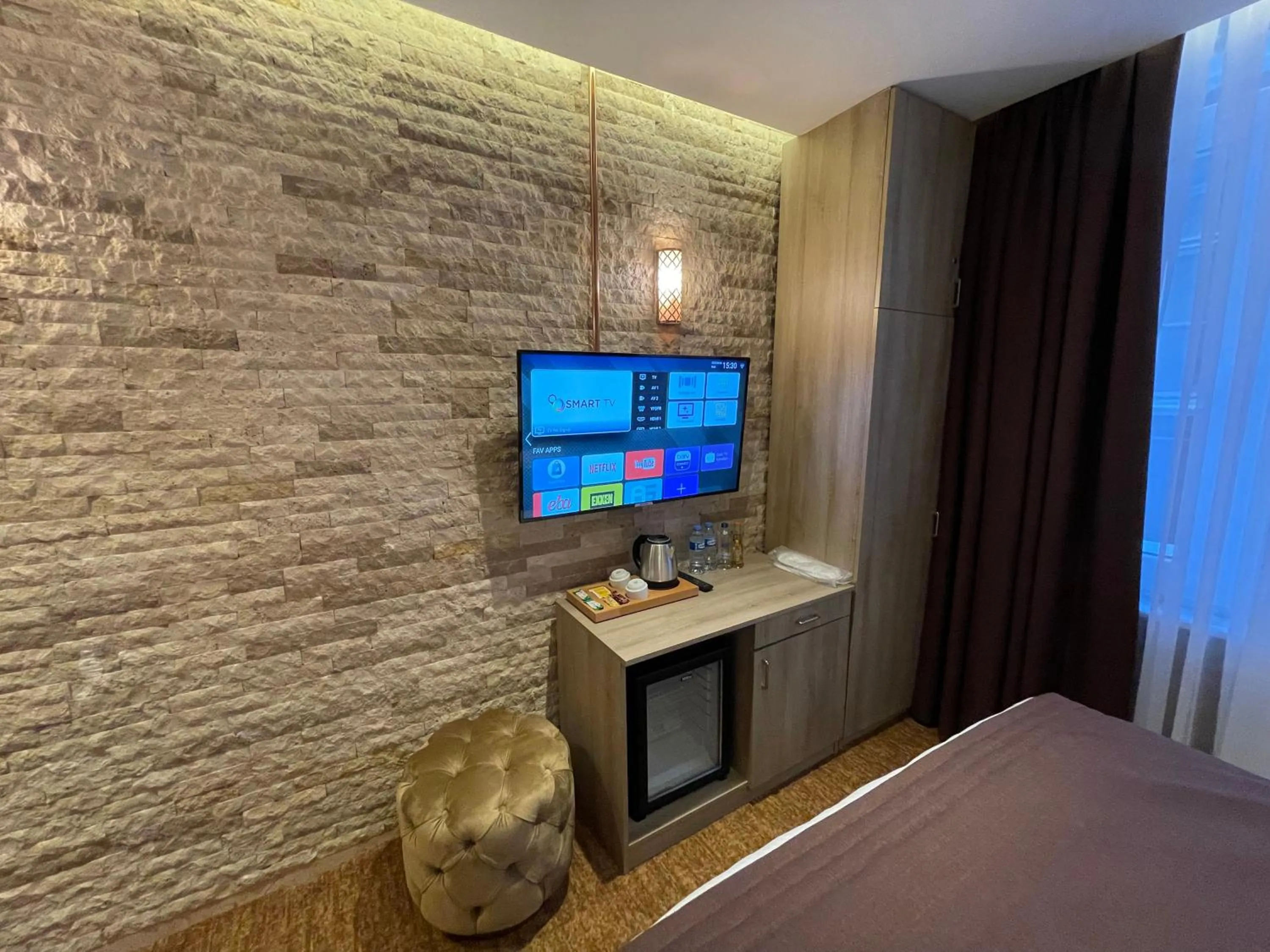 Bed in Mayfair Seaside Hotel