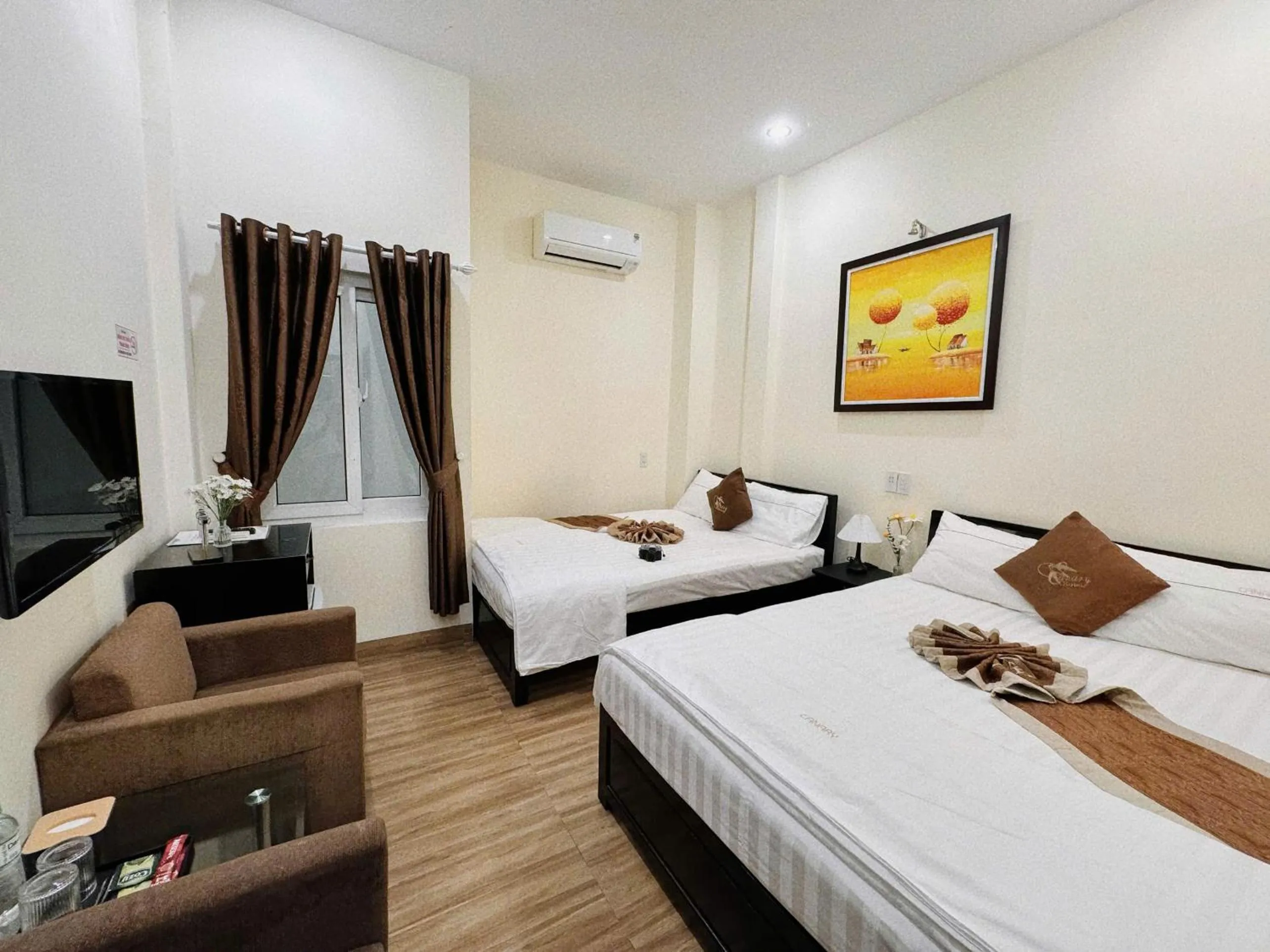 Bed in Canary Boutique Hotel