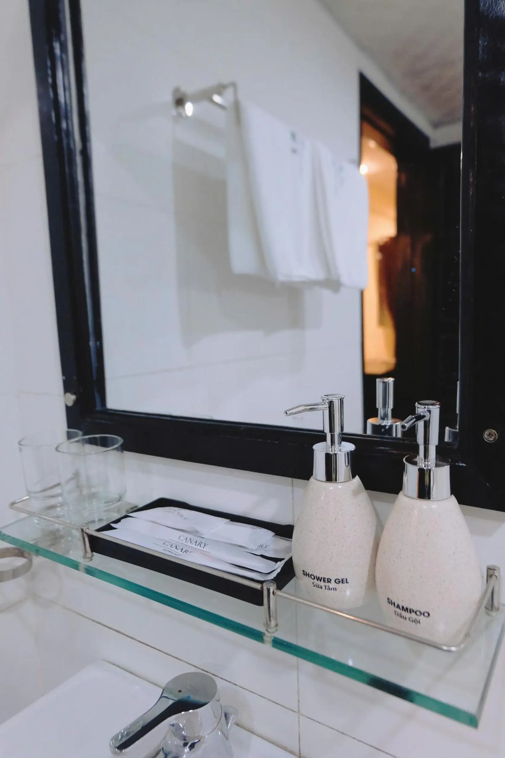 Shower in Canary Boutique Hotel