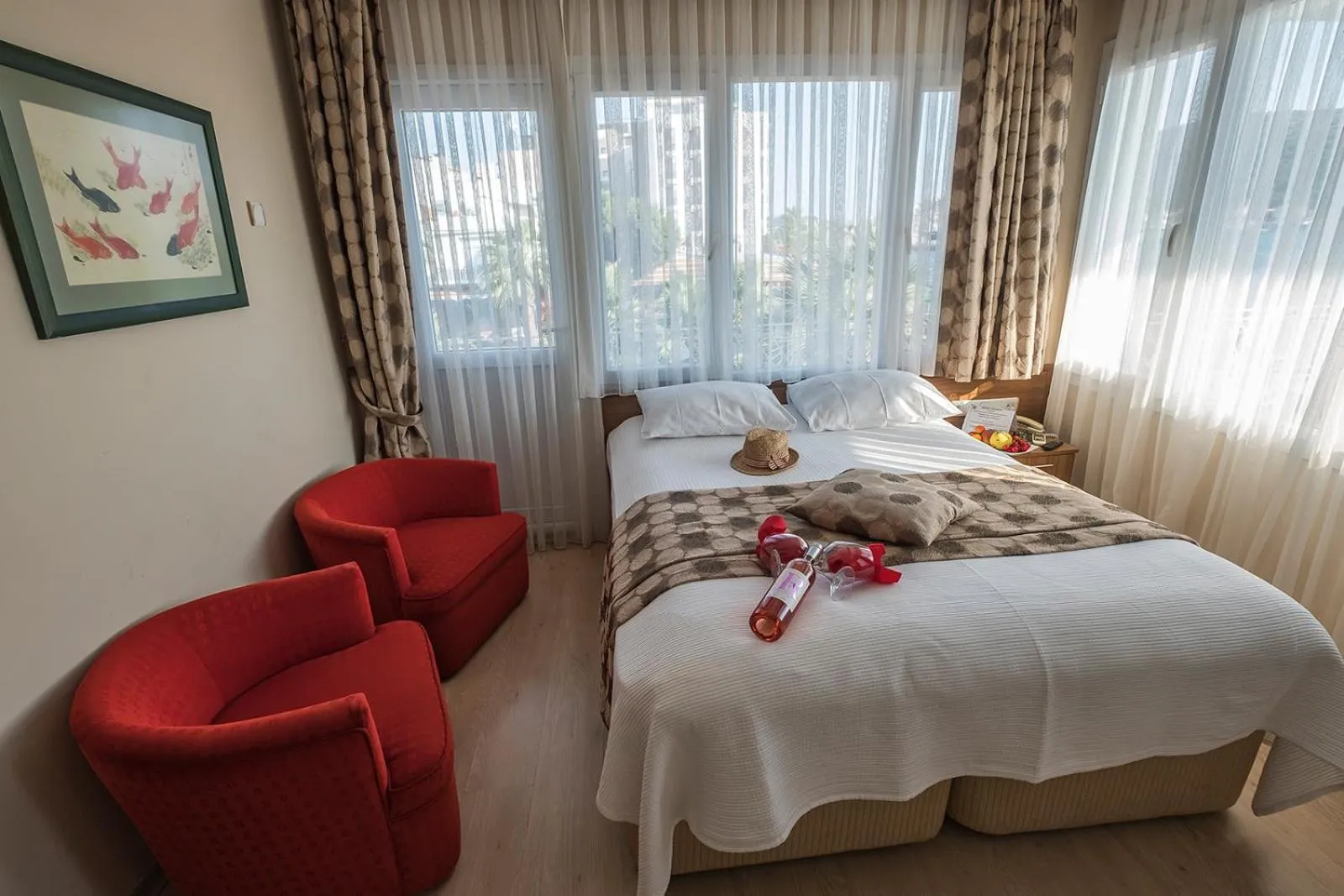 Bed in Villa Vongole