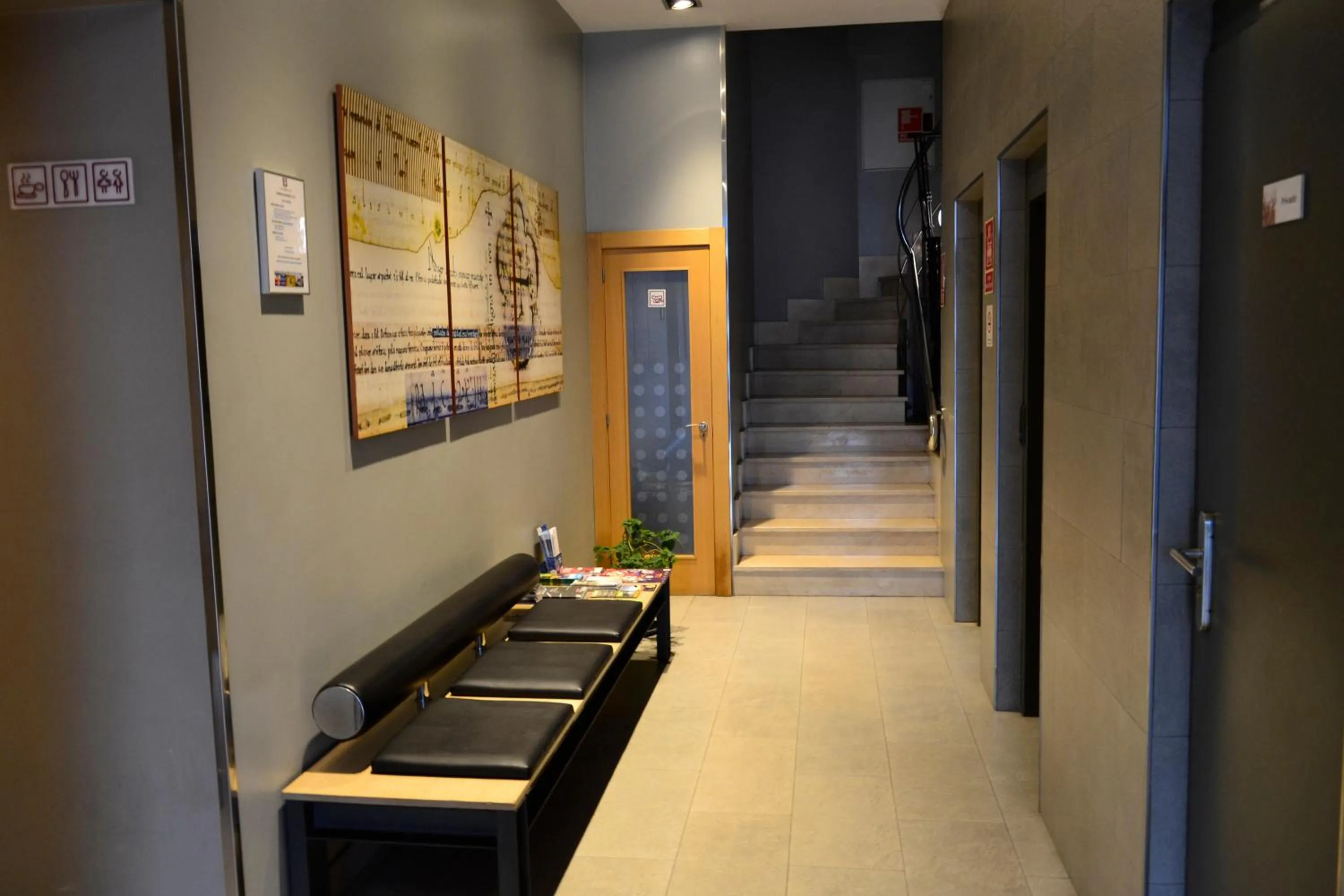 Lobby or reception in Hotel Alda Palacio Valdés