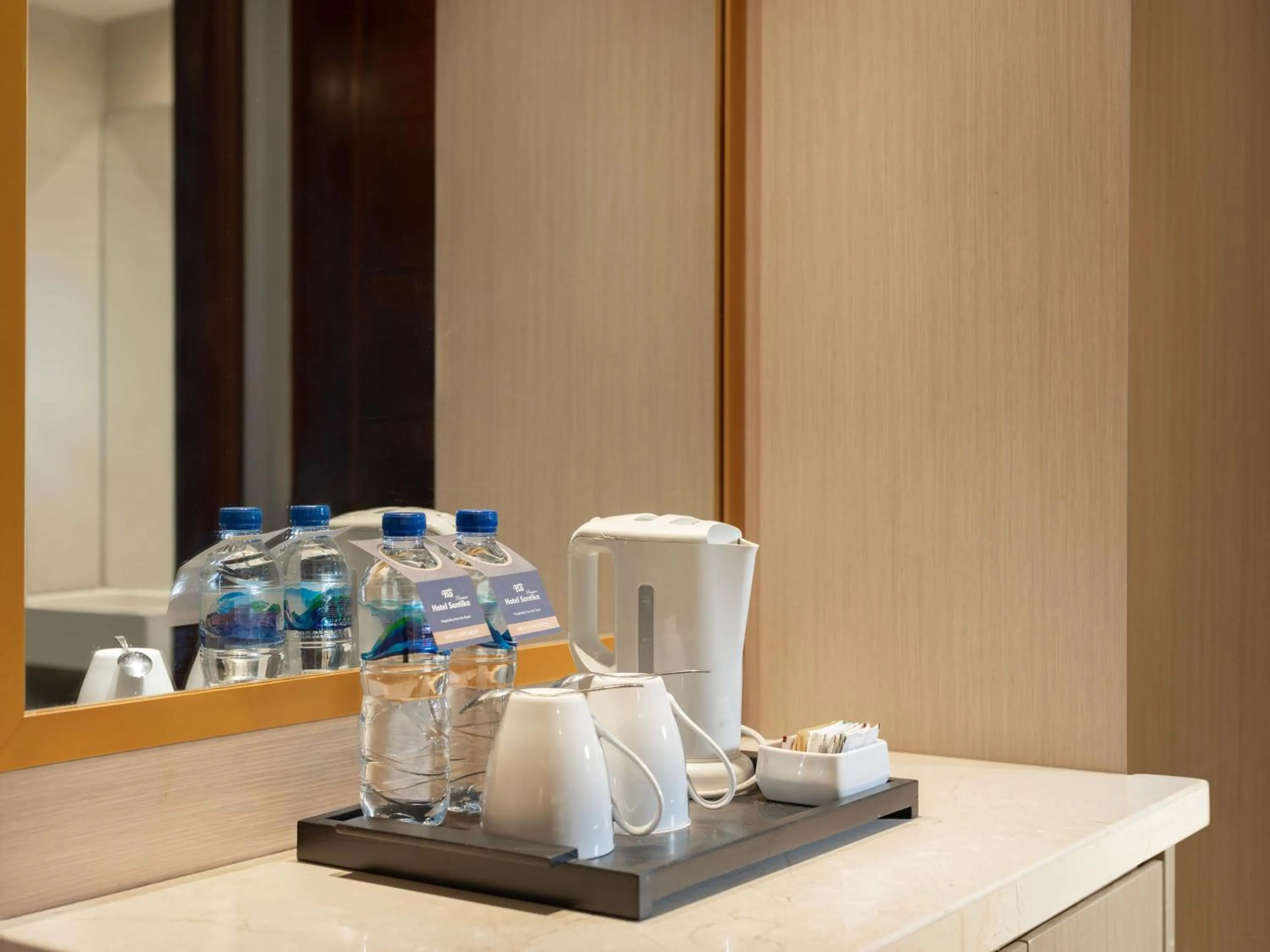 Coffee/tea facilities in Hotel Santika Premiere Gubeng Surabaya