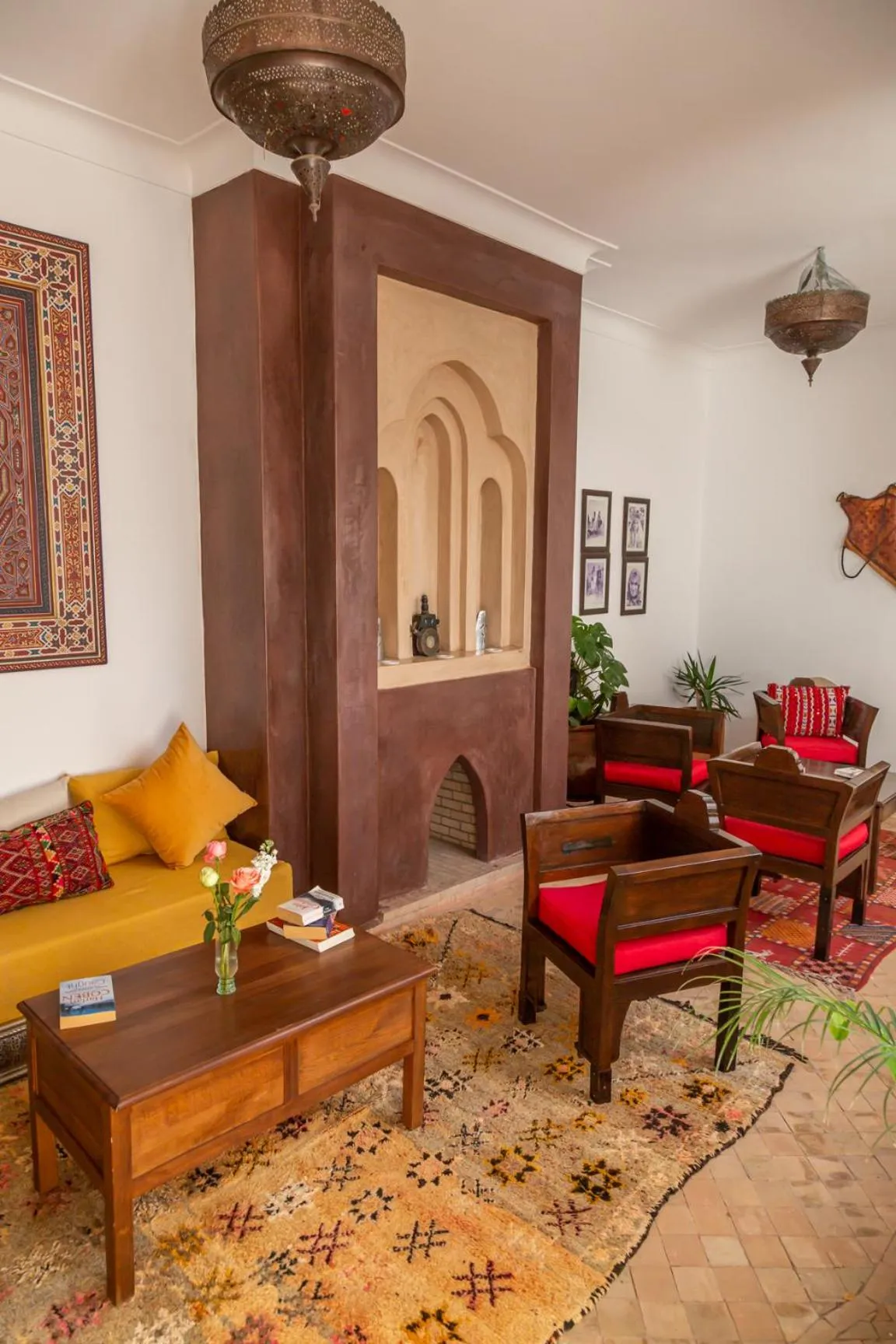 Living room in Riad Dar Talah