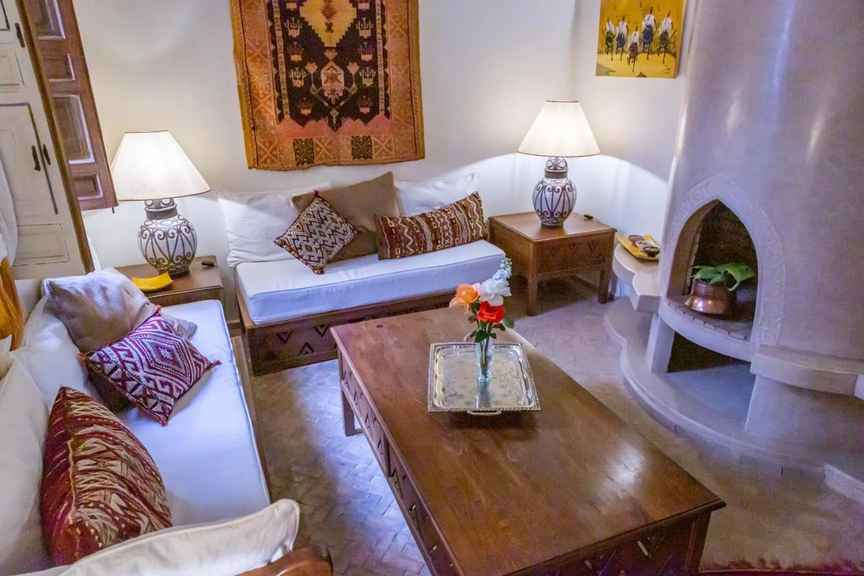 Living room in Riad Dar Talah