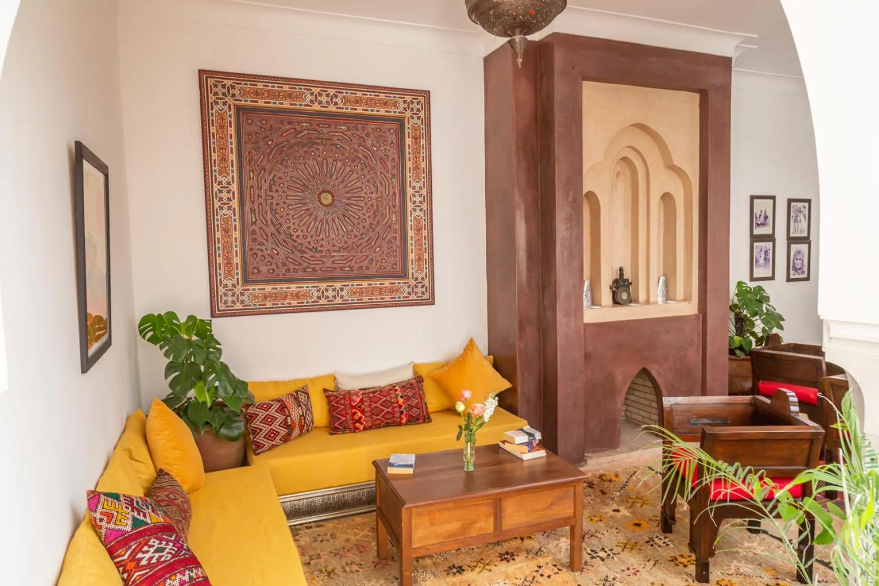 Living room in Riad Dar Talah