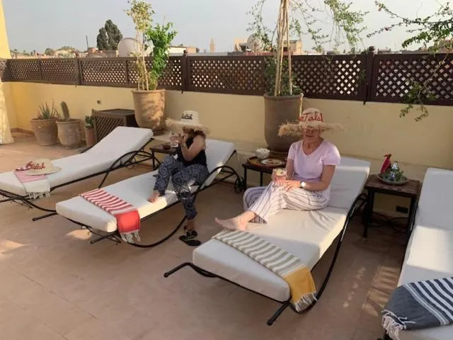 Patio in Riad Dar Talah