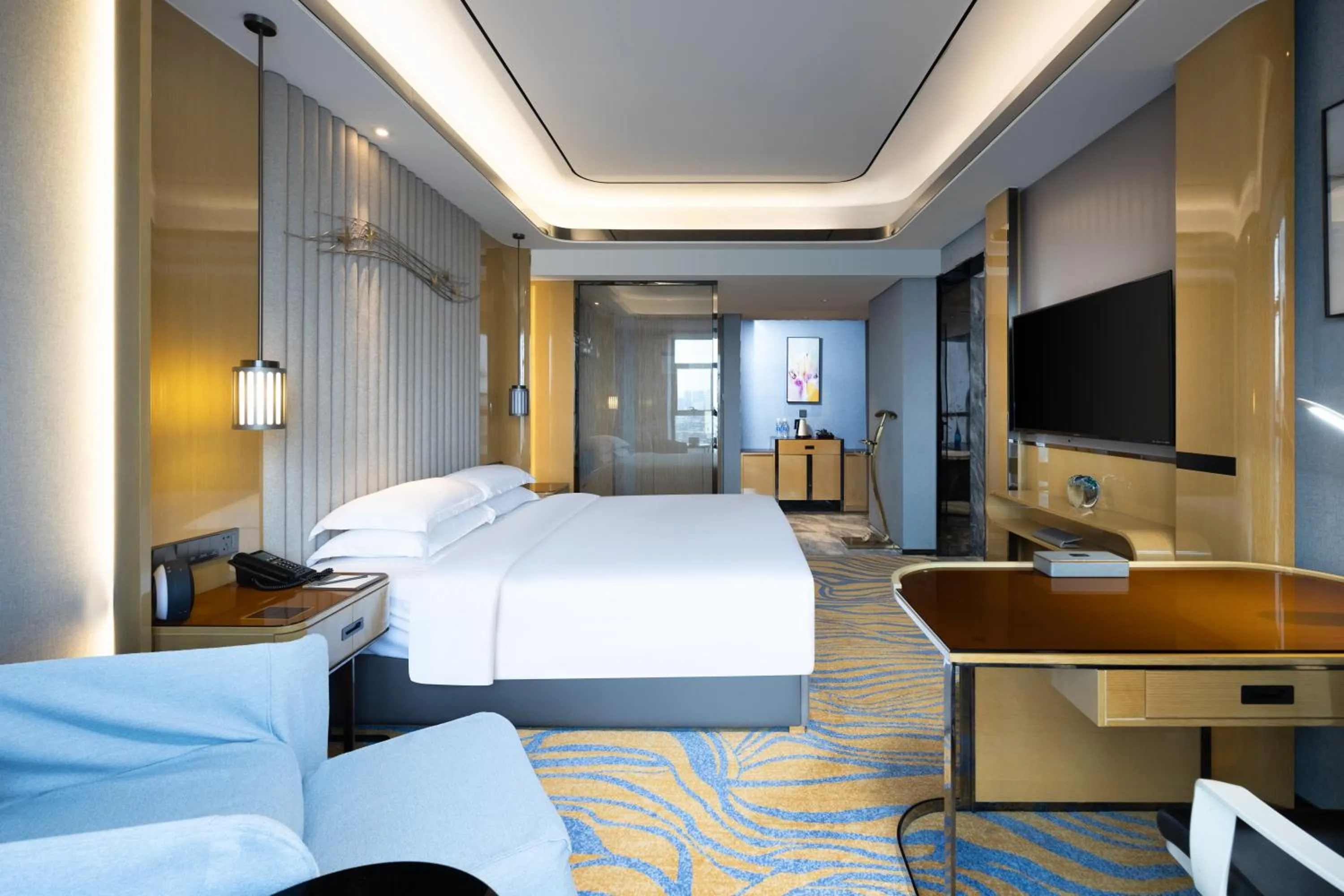 Bedroom, Bed in Courtyard by Marriott Nanchang