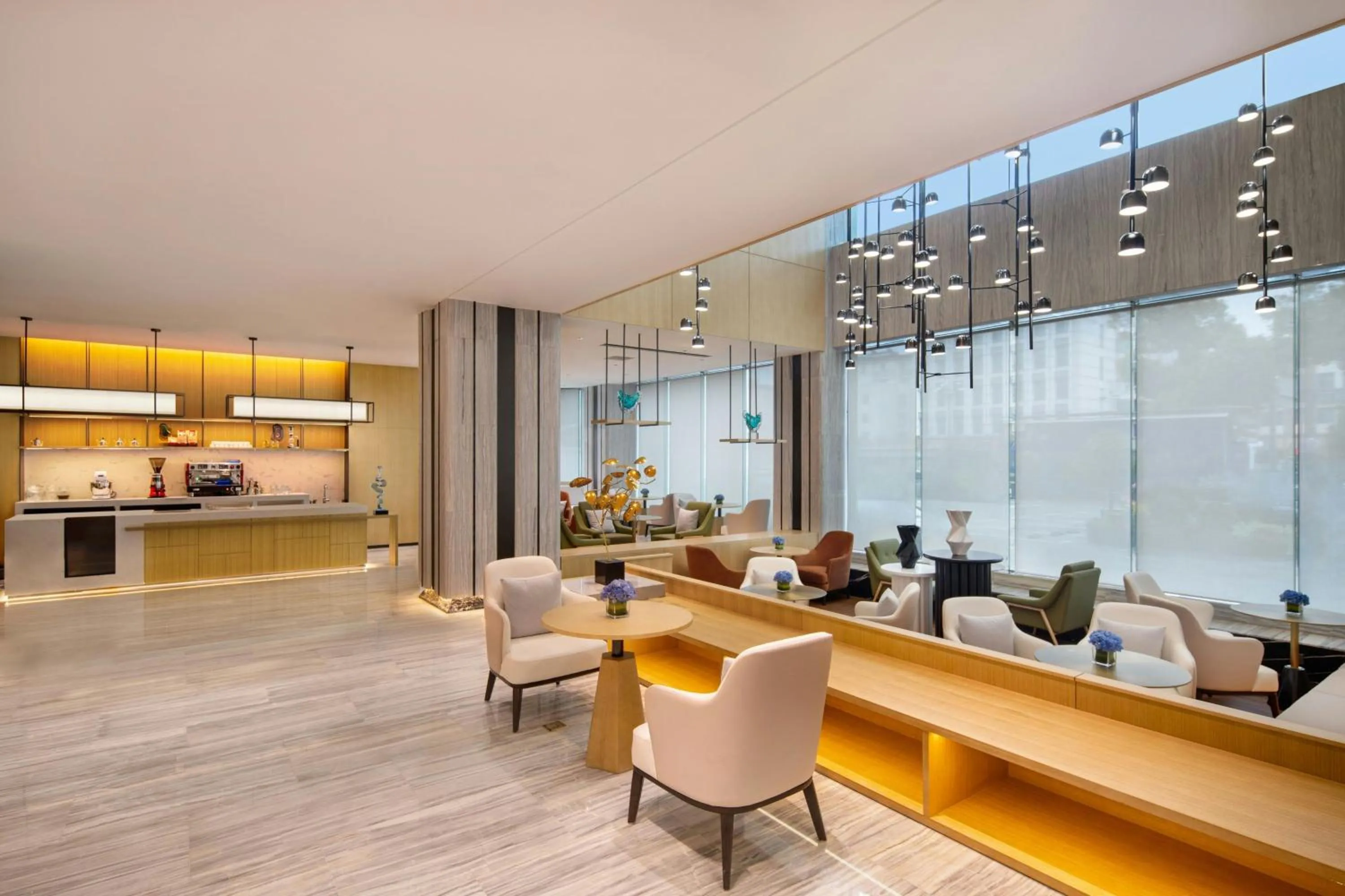 Lobby or reception in Courtyard by Marriott Nanchang