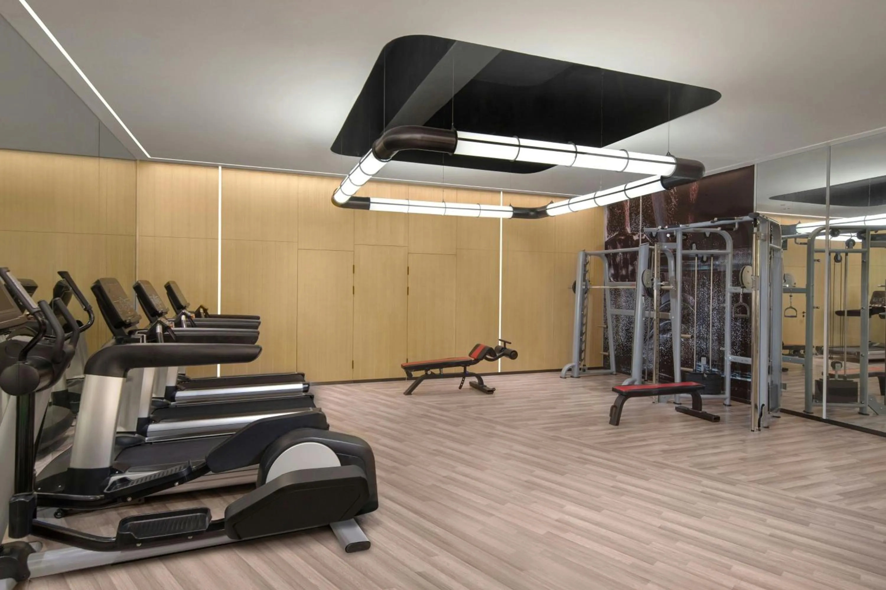 Fitness centre/facilities in Courtyard by Marriott Nanchang
