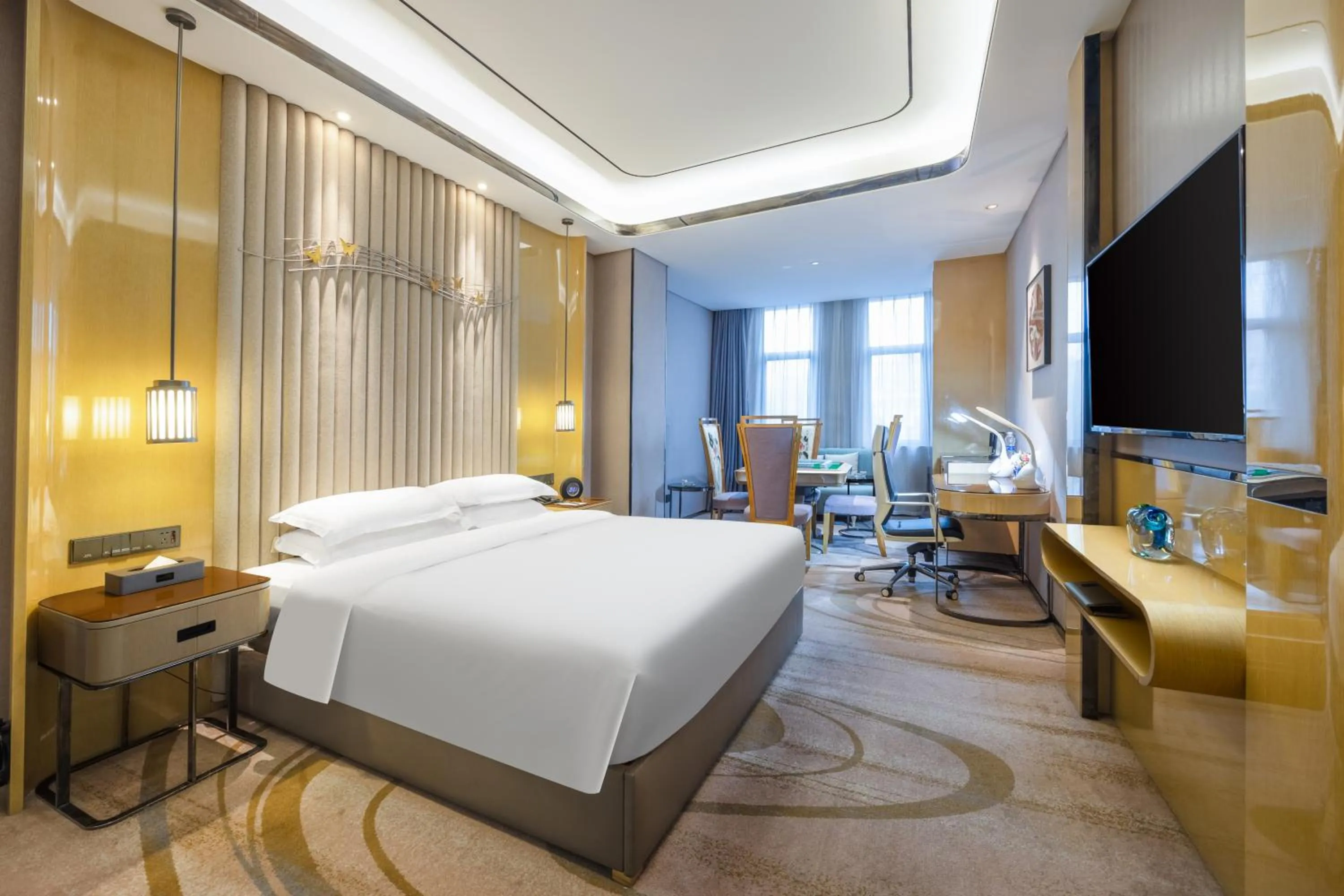 Bedroom, Bed in Courtyard by Marriott Nanchang