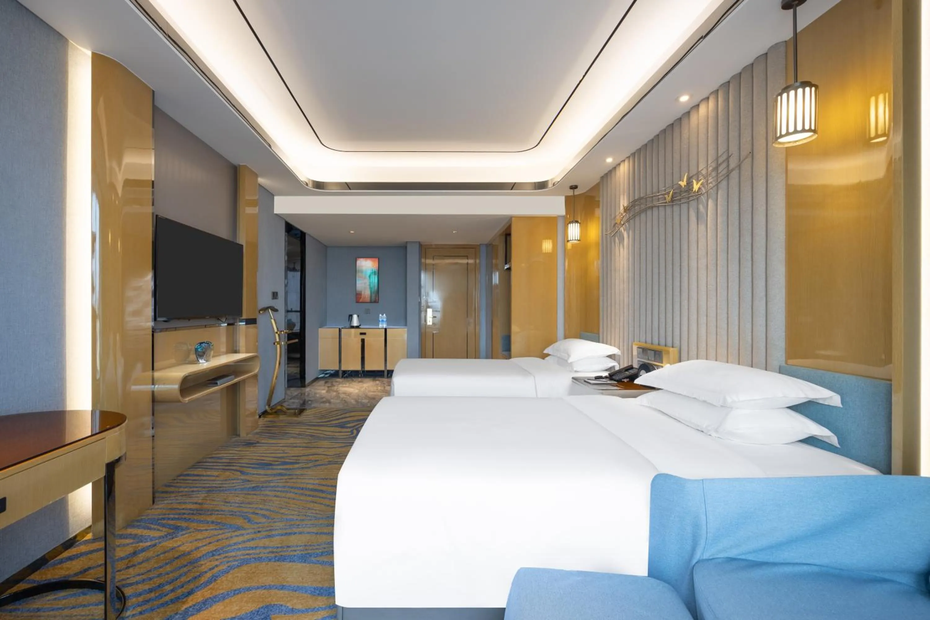 Bedroom, Bed in Courtyard by Marriott Nanchang