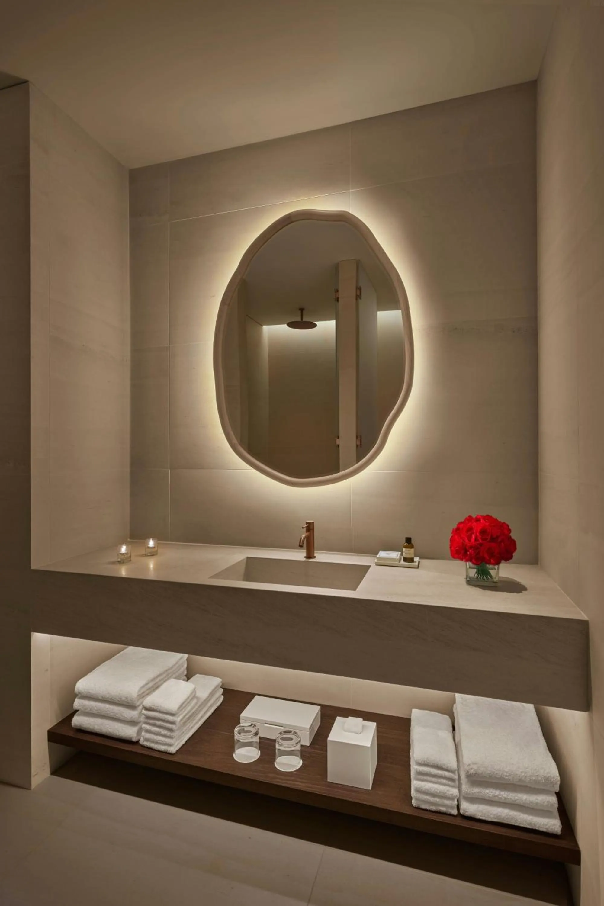 Bathroom in The Madrid EDITION