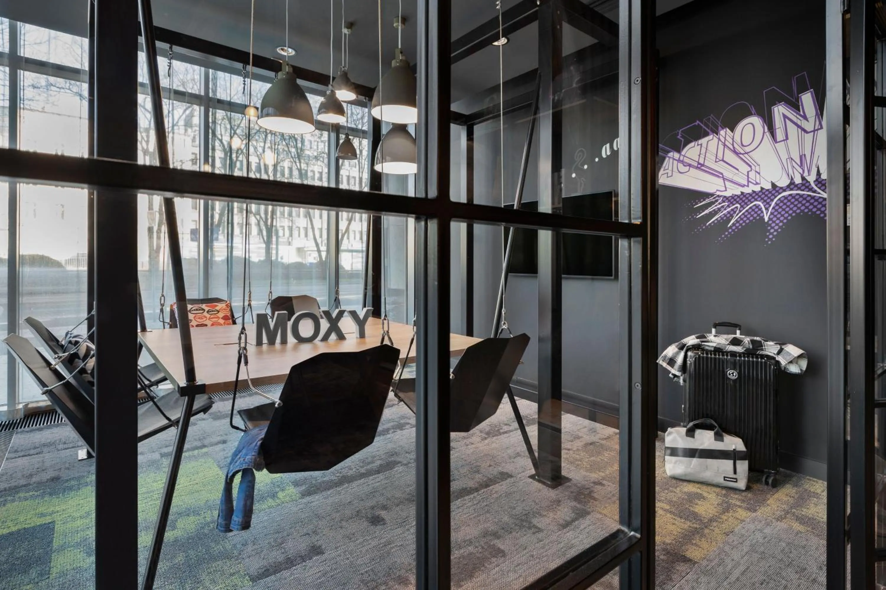 Meeting/conference room in Moxy Szczecin City