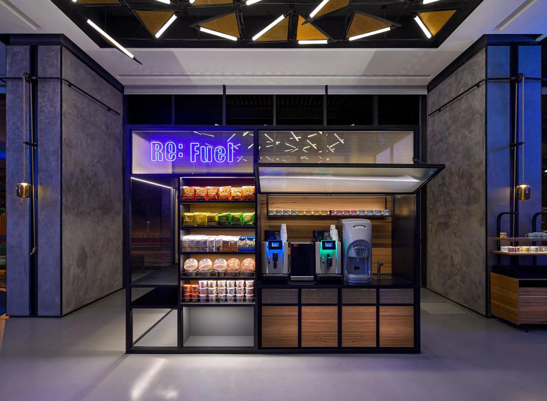 On-site shops in Aloft Tainan Anping