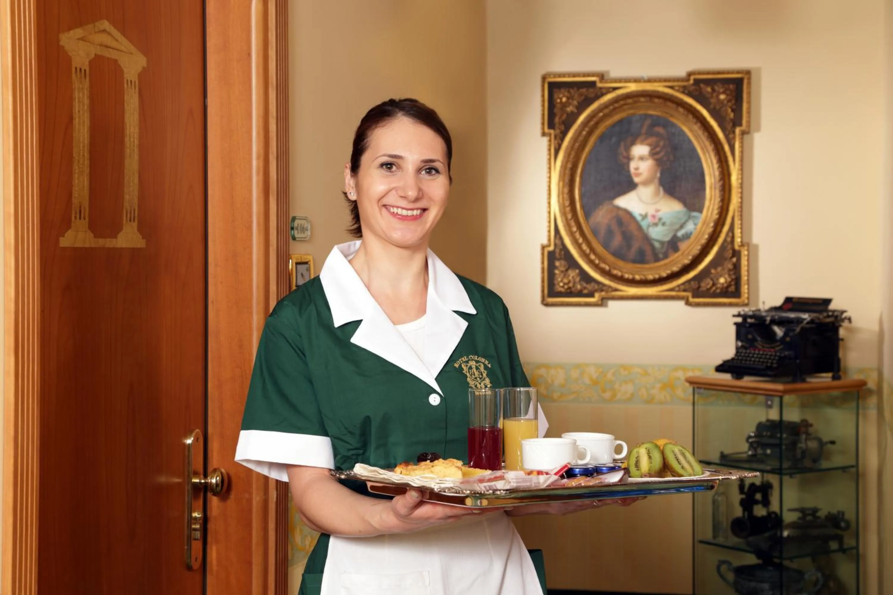 Staff in Colonna Hotel