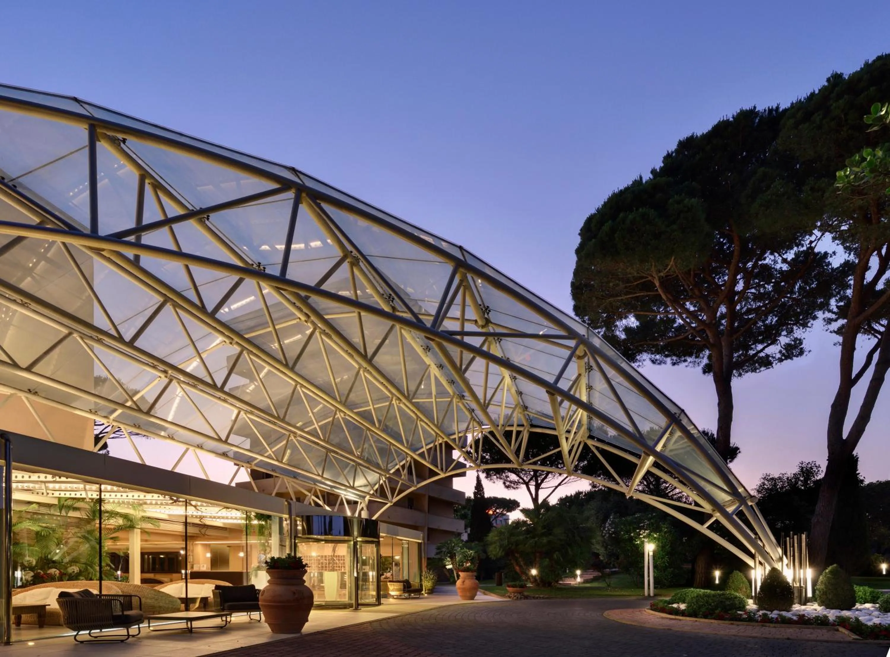 Property building in Park Hotel Marinetta - Beach & Spa