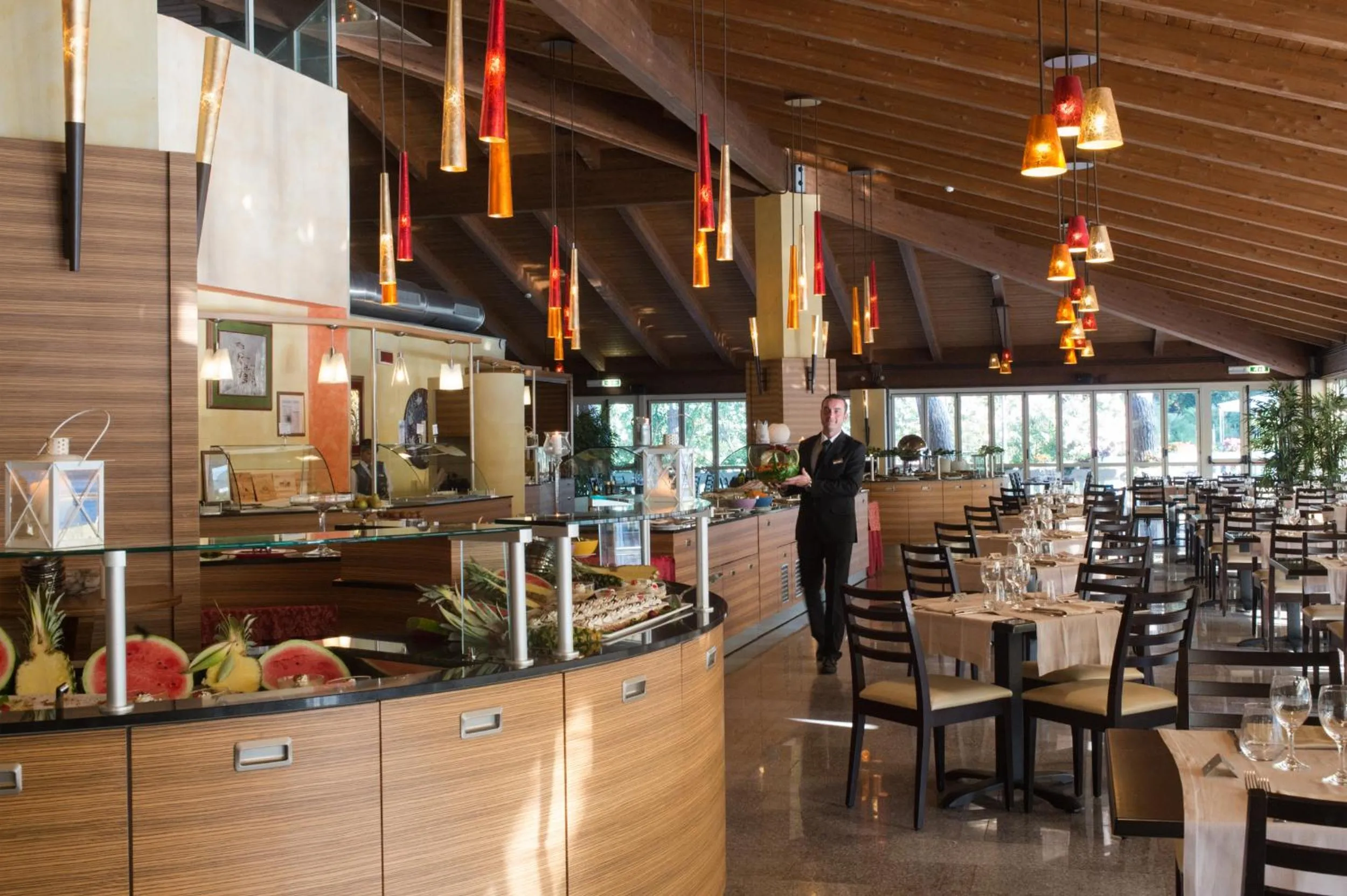 Restaurant/places to eat in Park Hotel Marinetta - Beach & Spa