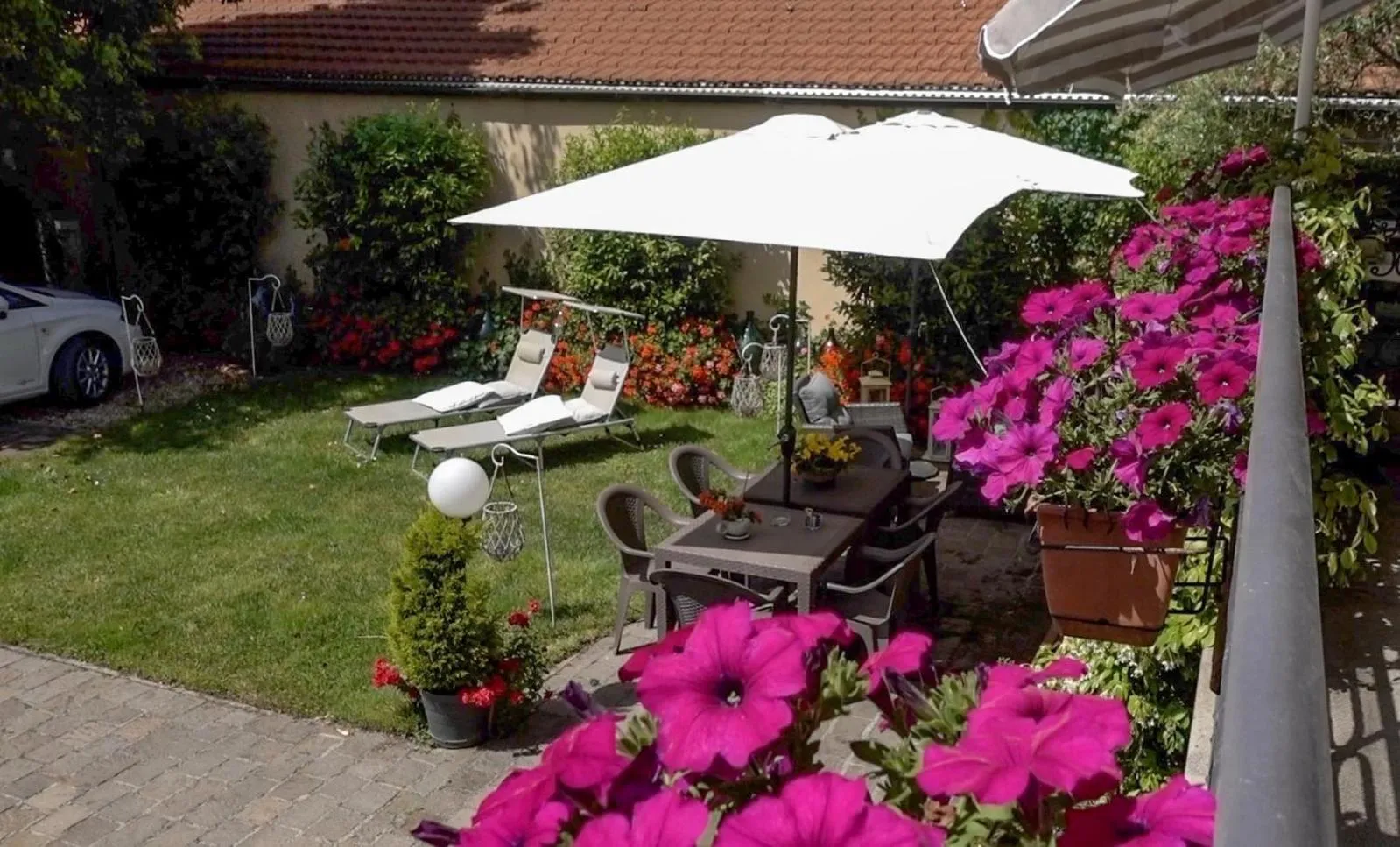 Patio in Villa San Donato B&B