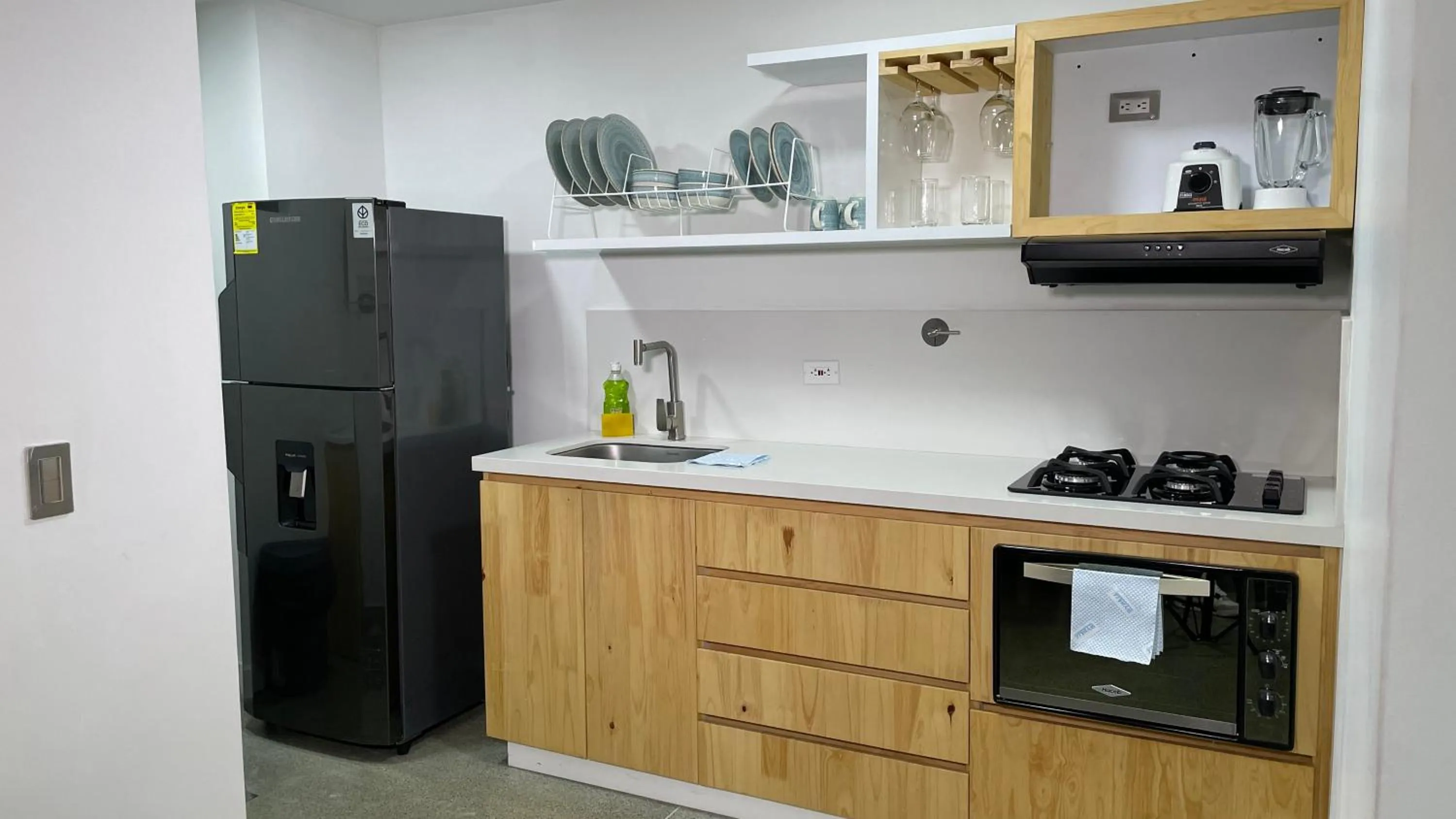 Kitchen or kitchenette in Edificio Helena
