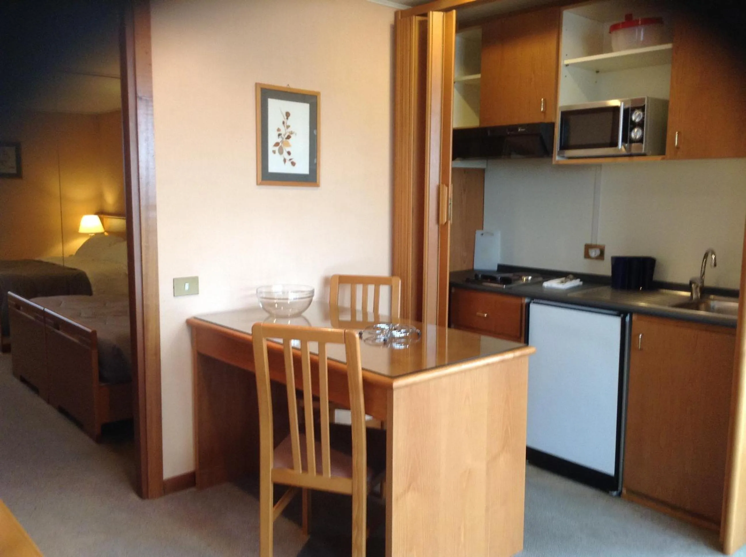 Kitchen or kitchenette in Residenze Garden