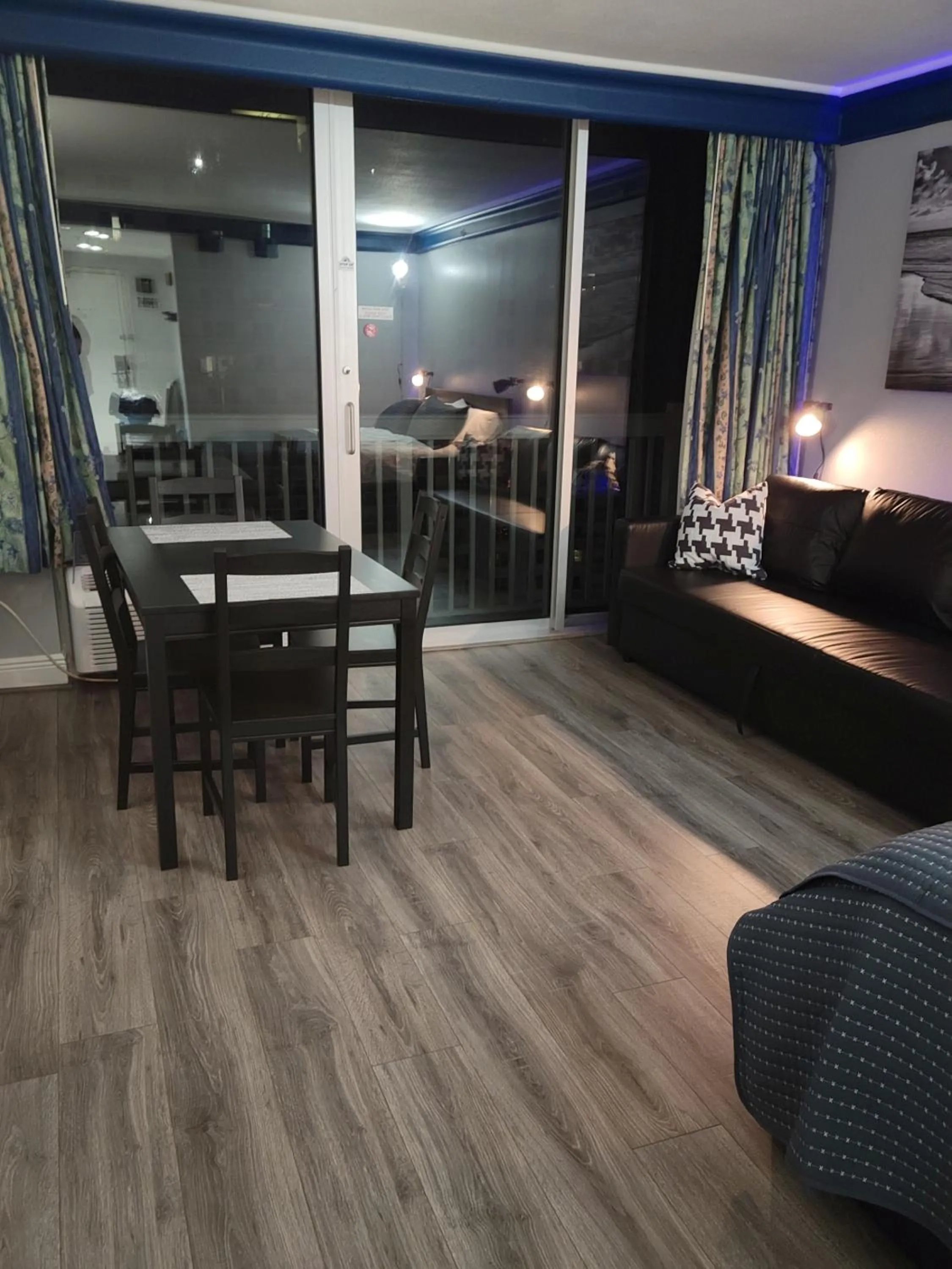 Living room in Daytona Beach Resort #1219