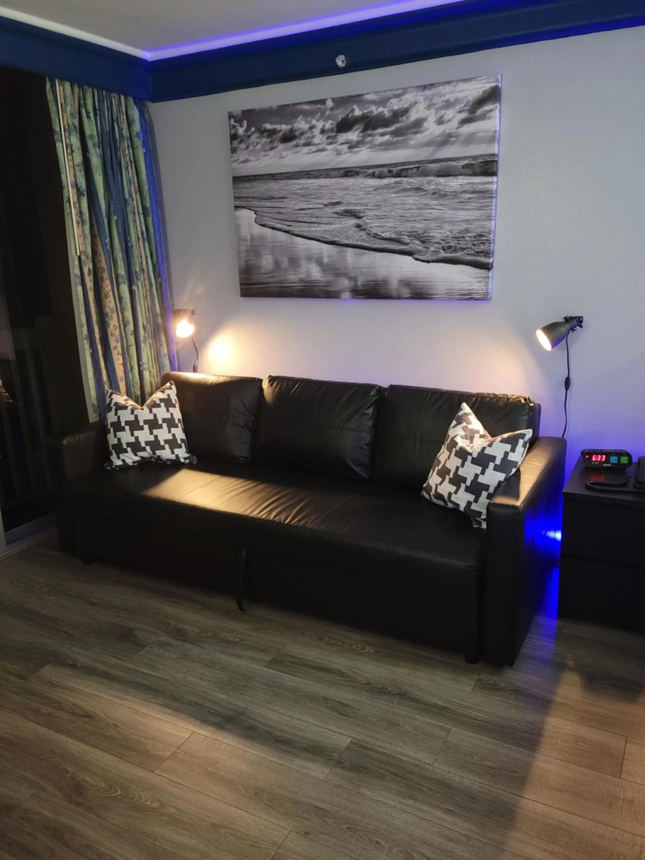 Living room in Daytona Beach Resort #1219