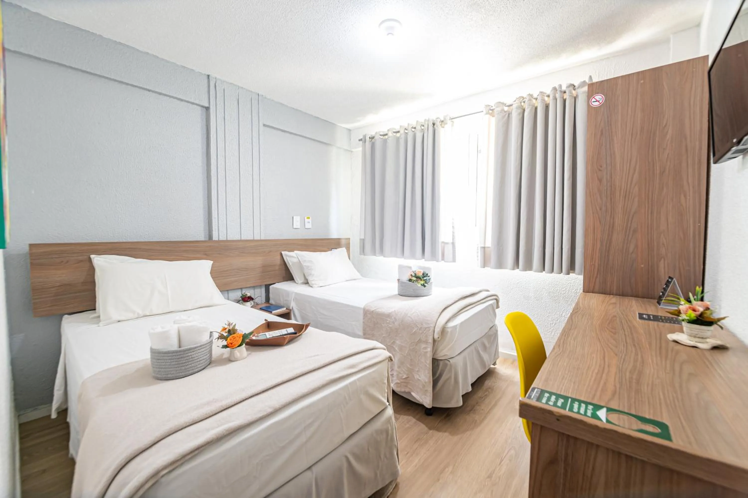 Bed in Hotel Rotorua inn Fortaleza - Beira Mar