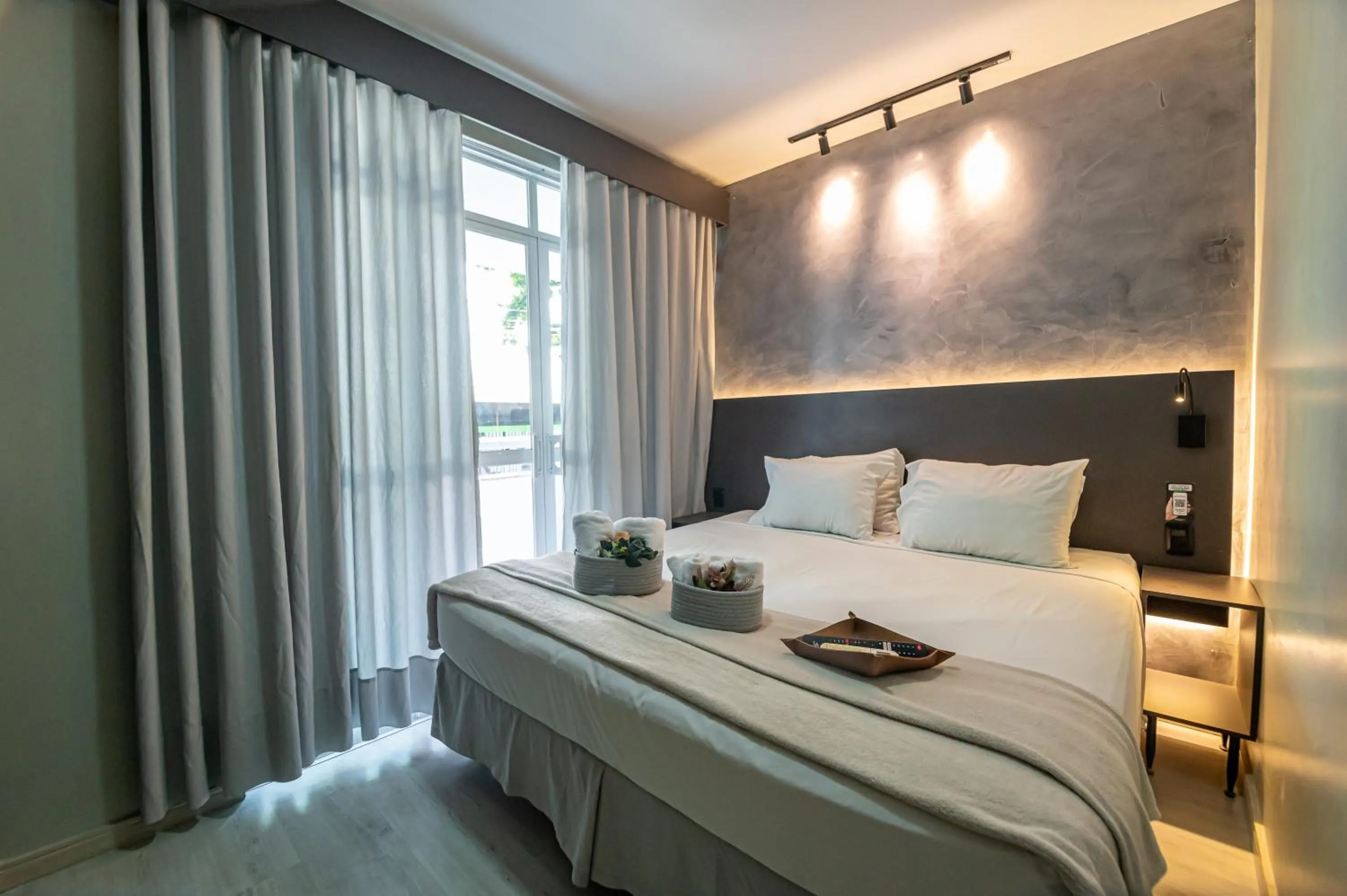 Bedroom, Bed in Hotel Rotorua inn Fortaleza - Beira Mar